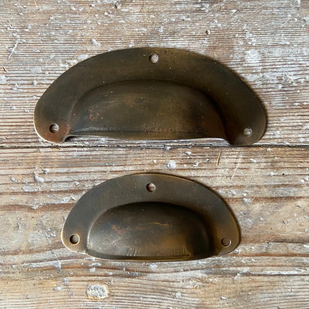 Pressed Brass Cup Handle