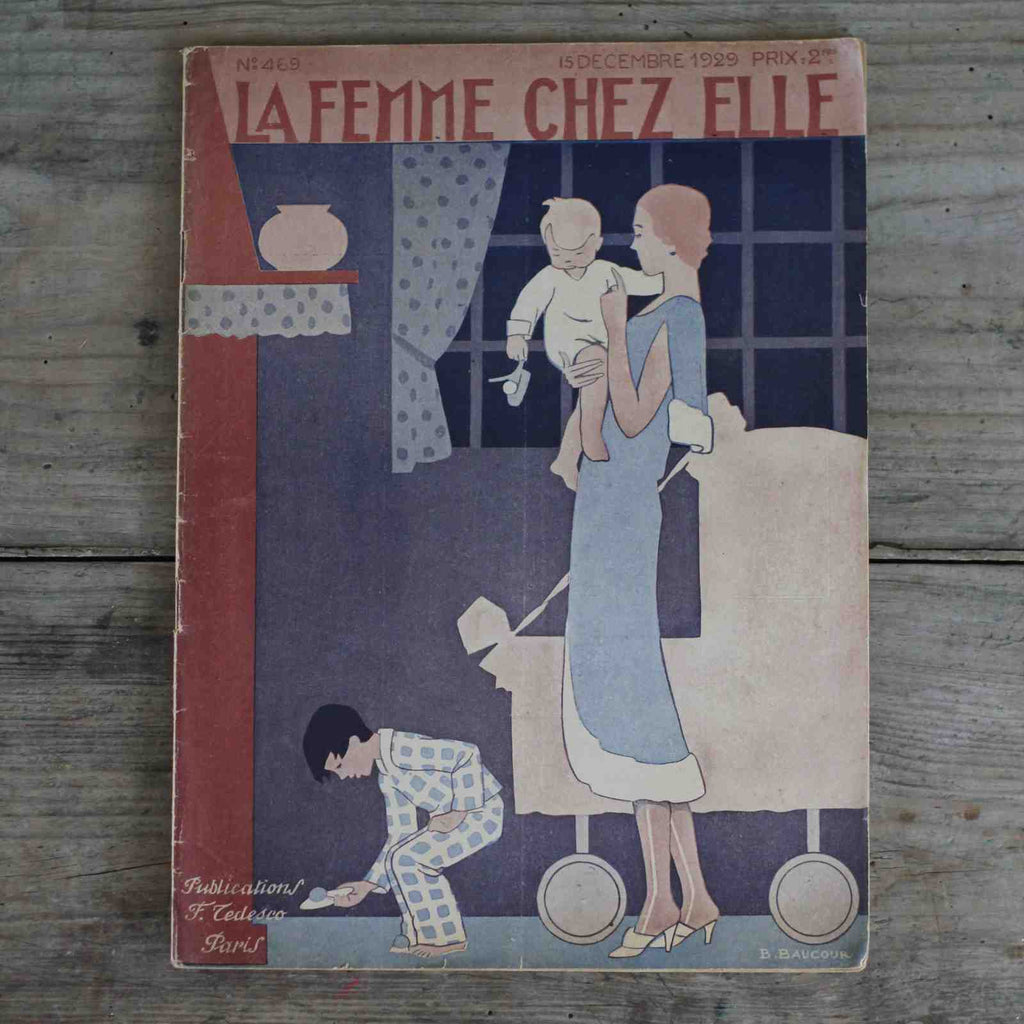 Vintage French Magazine