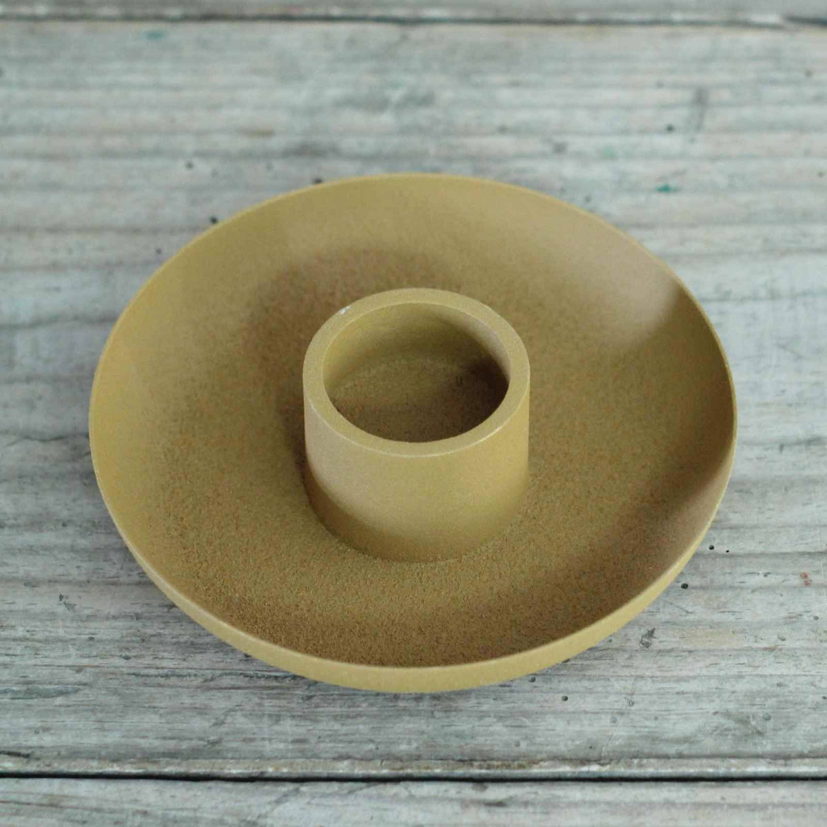 Slim Pillar Candle Holder Mustard Closet & Botts