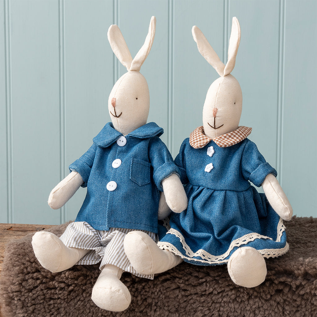 Cotton Bunnies Soft Toy