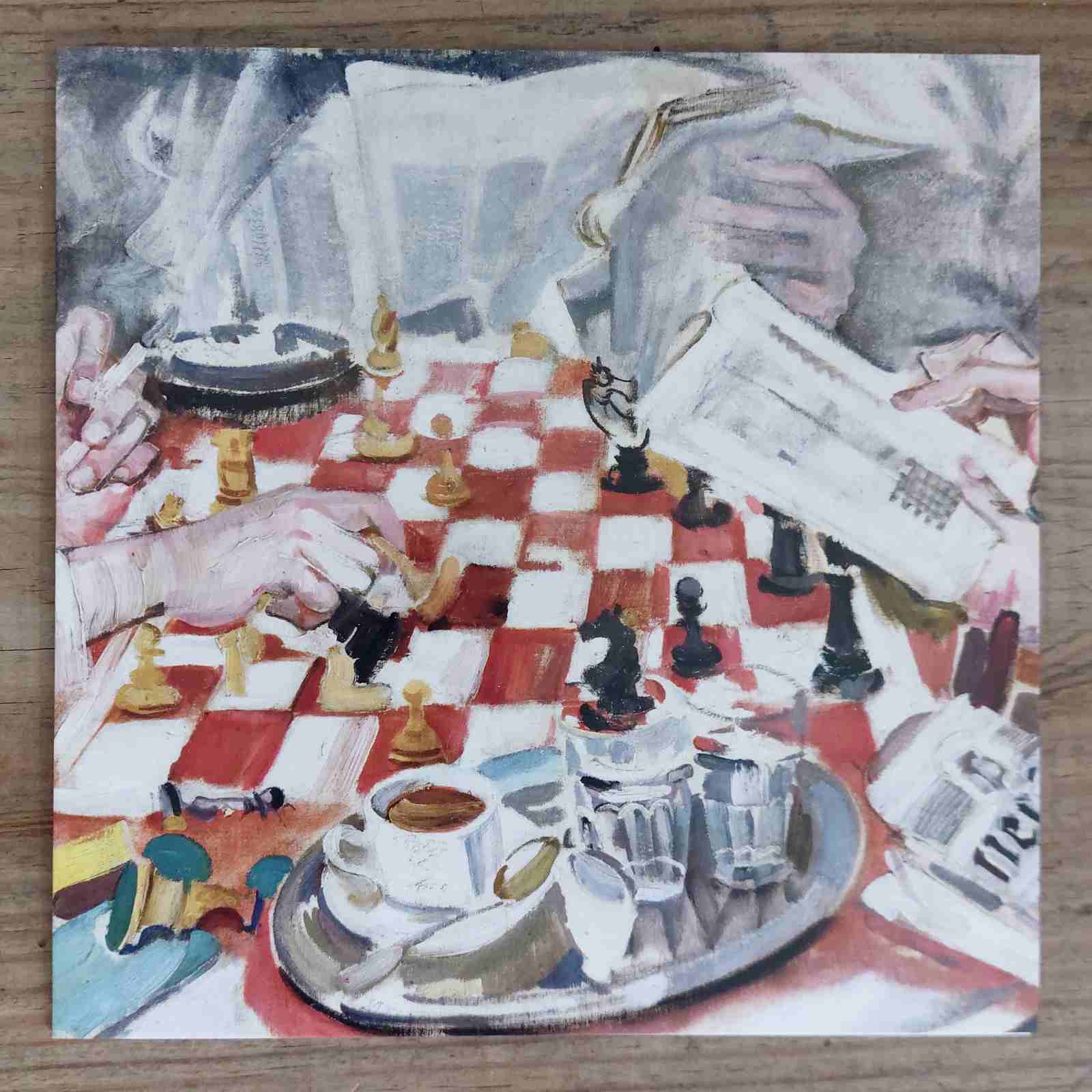 A Game of Chess - Greeting Card