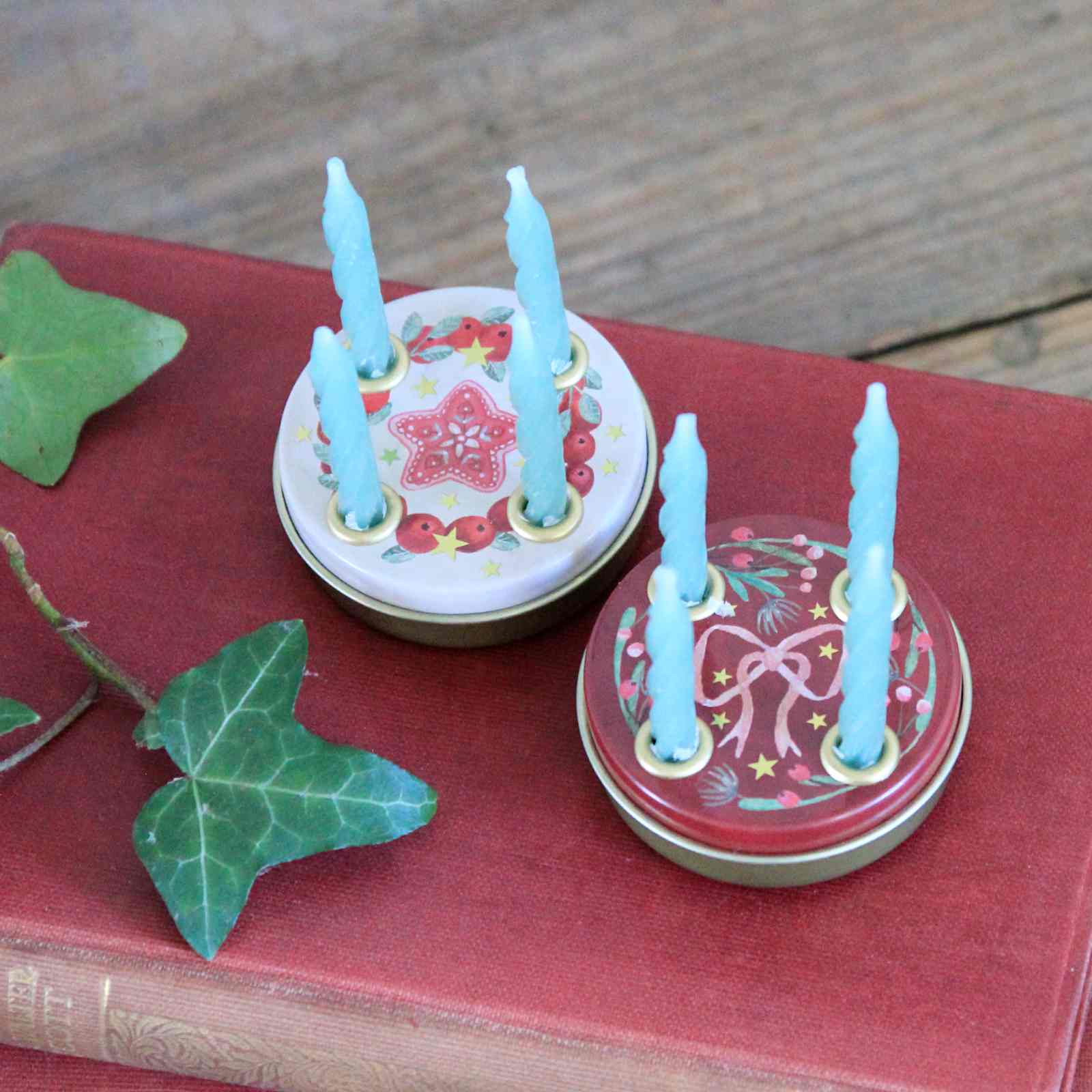 Miniature Advent Tin