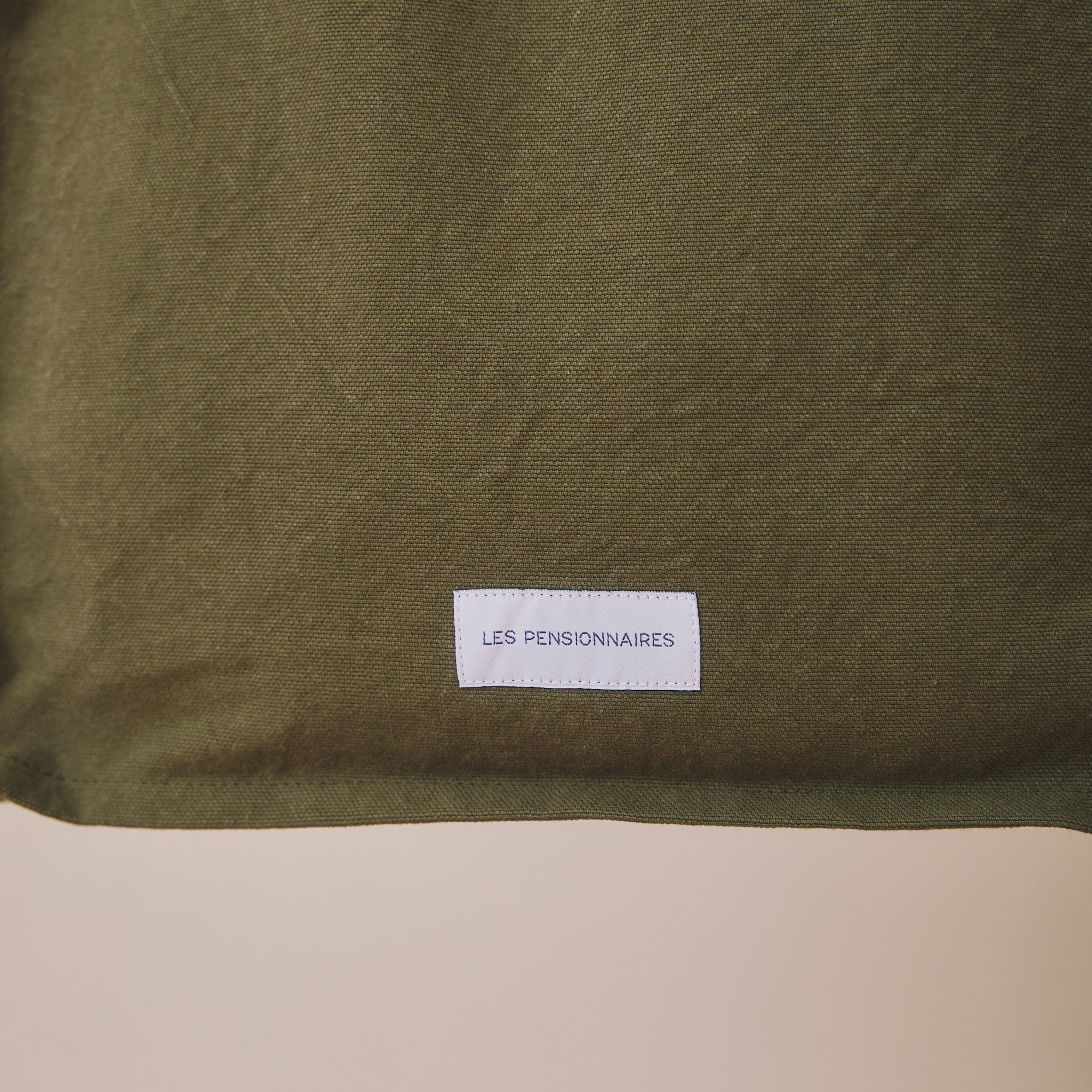 Canvas Tote Bag - Caper Green, by Les Pensionnaires
