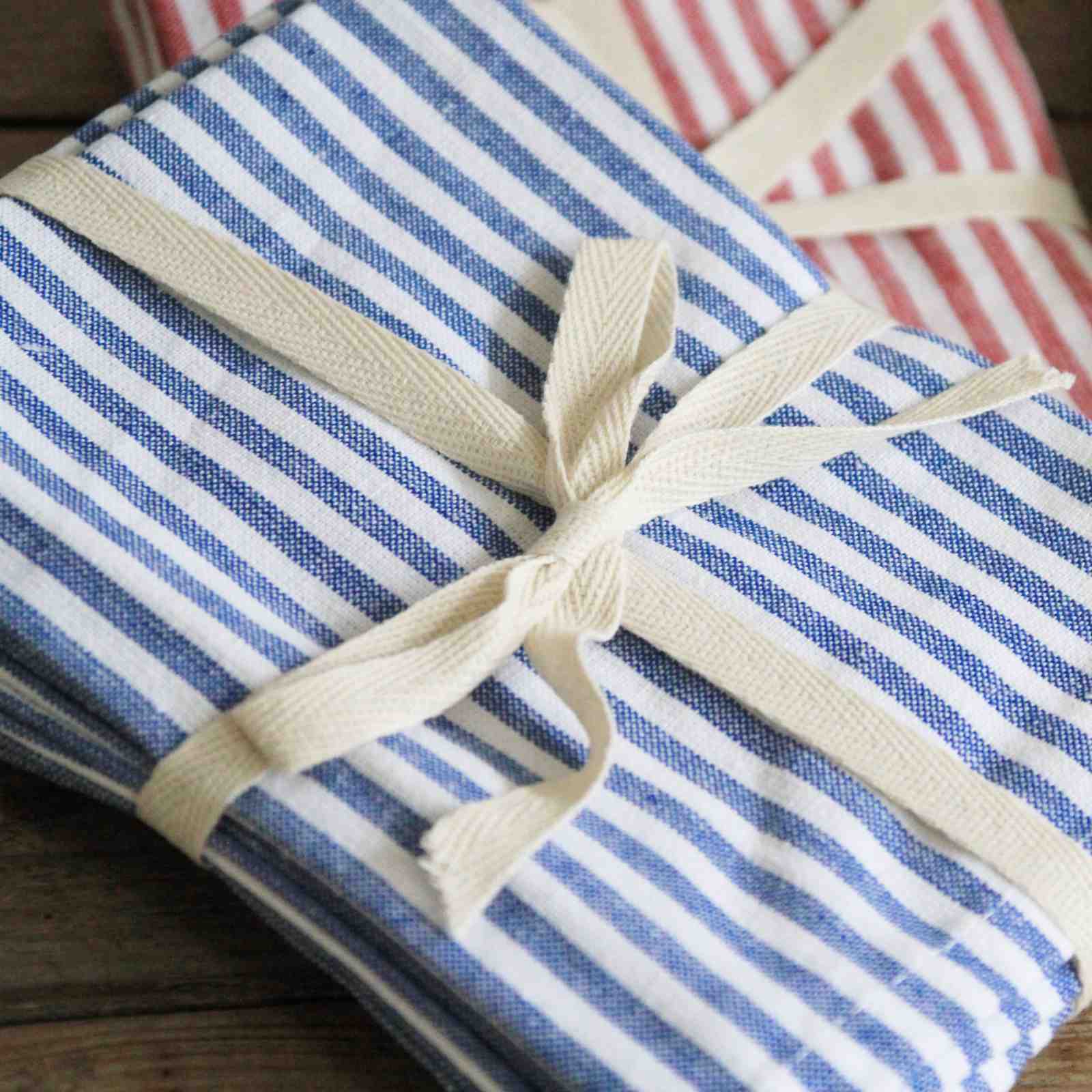 Cotton Stripe Table Runner
