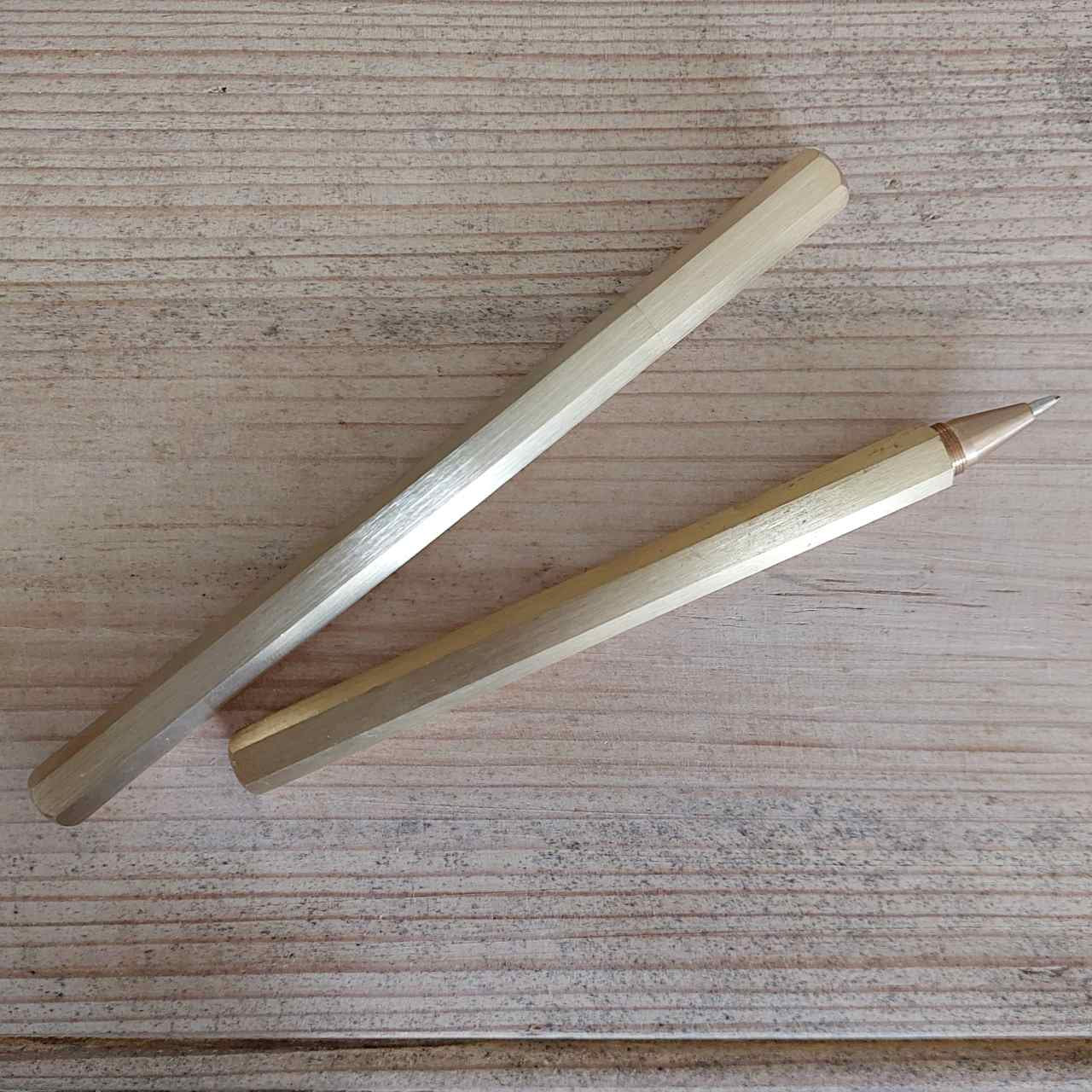 Brass Hexagon Pen