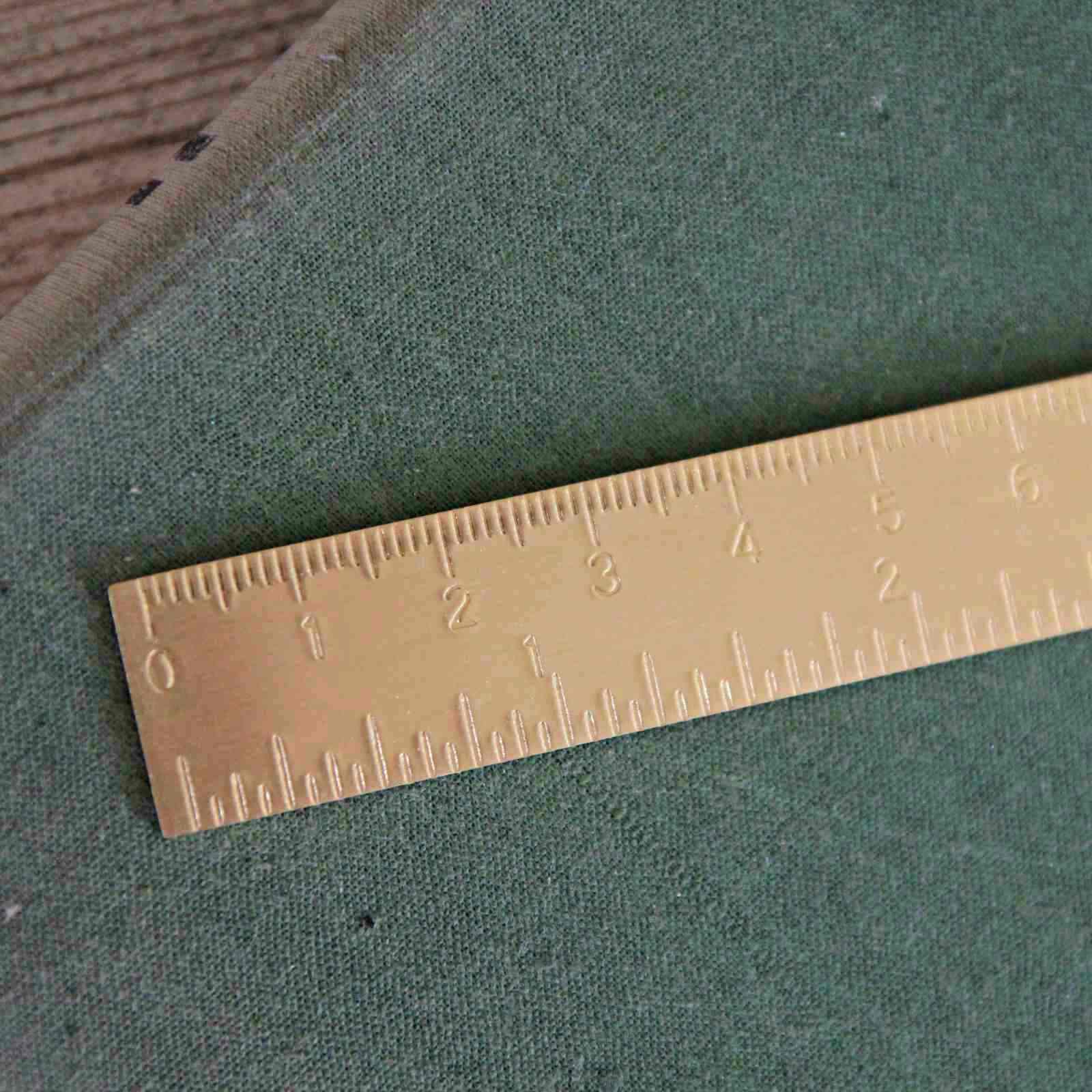 Brass Ruler - 15cm
