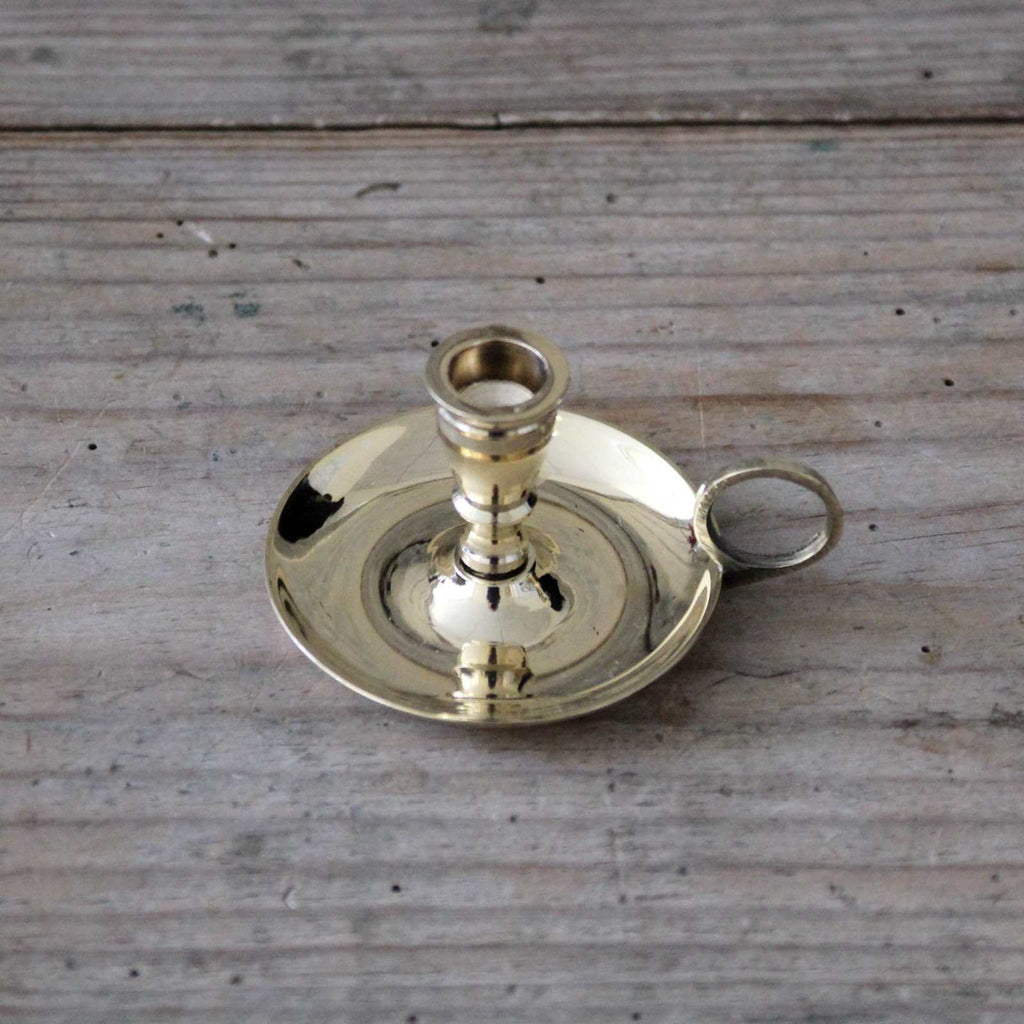Solid Brass candle holder