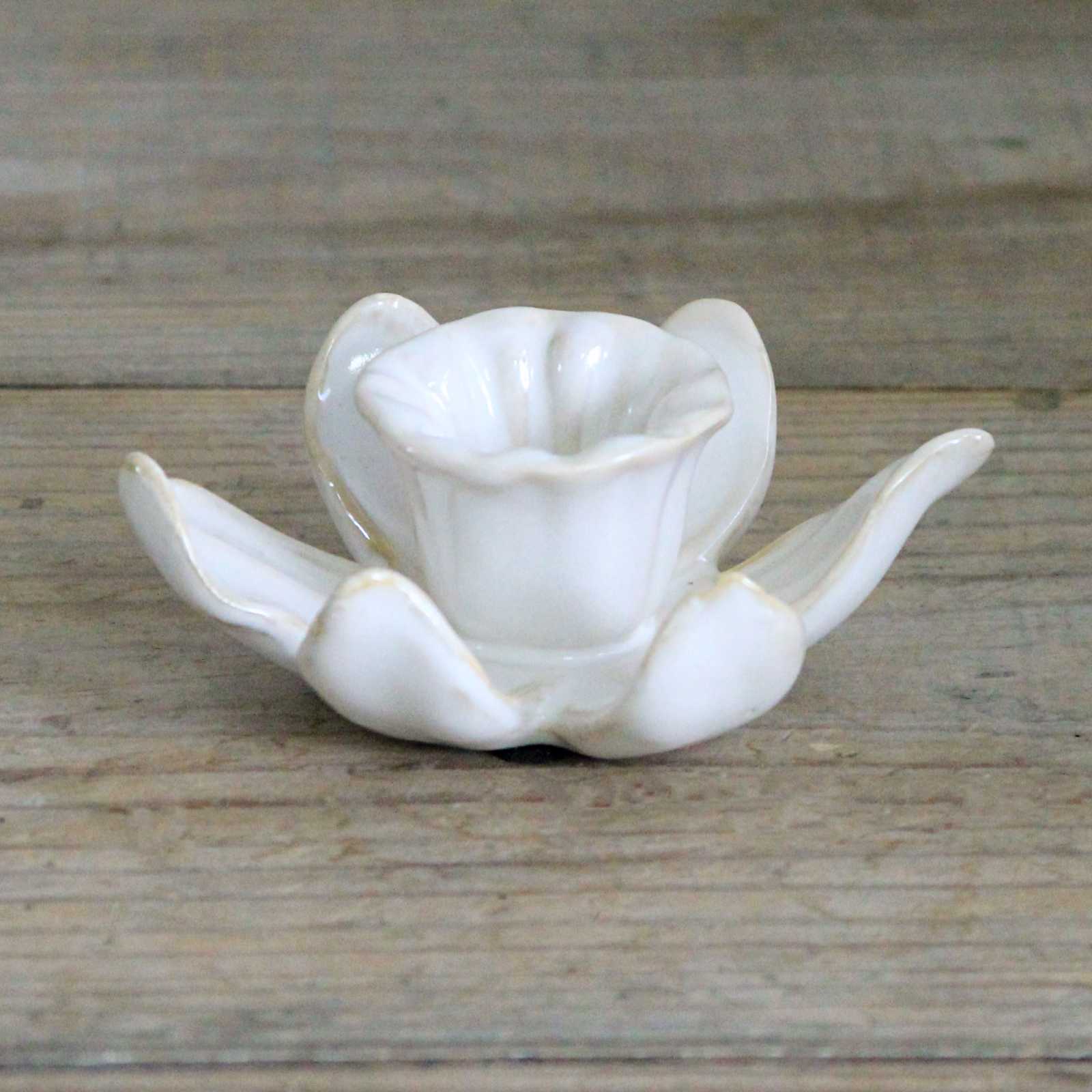 Daffodil Ceramic Candle Holder