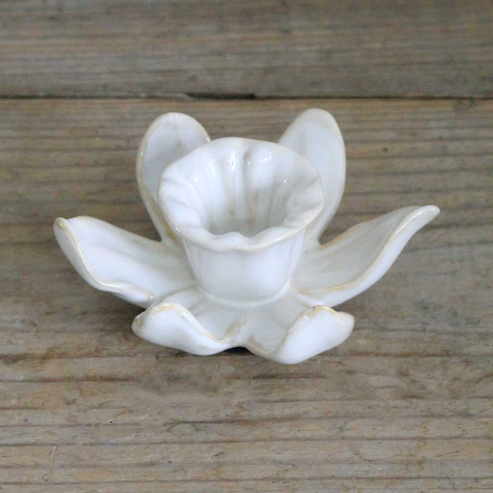 Daffodil Ceramic Candle Holder