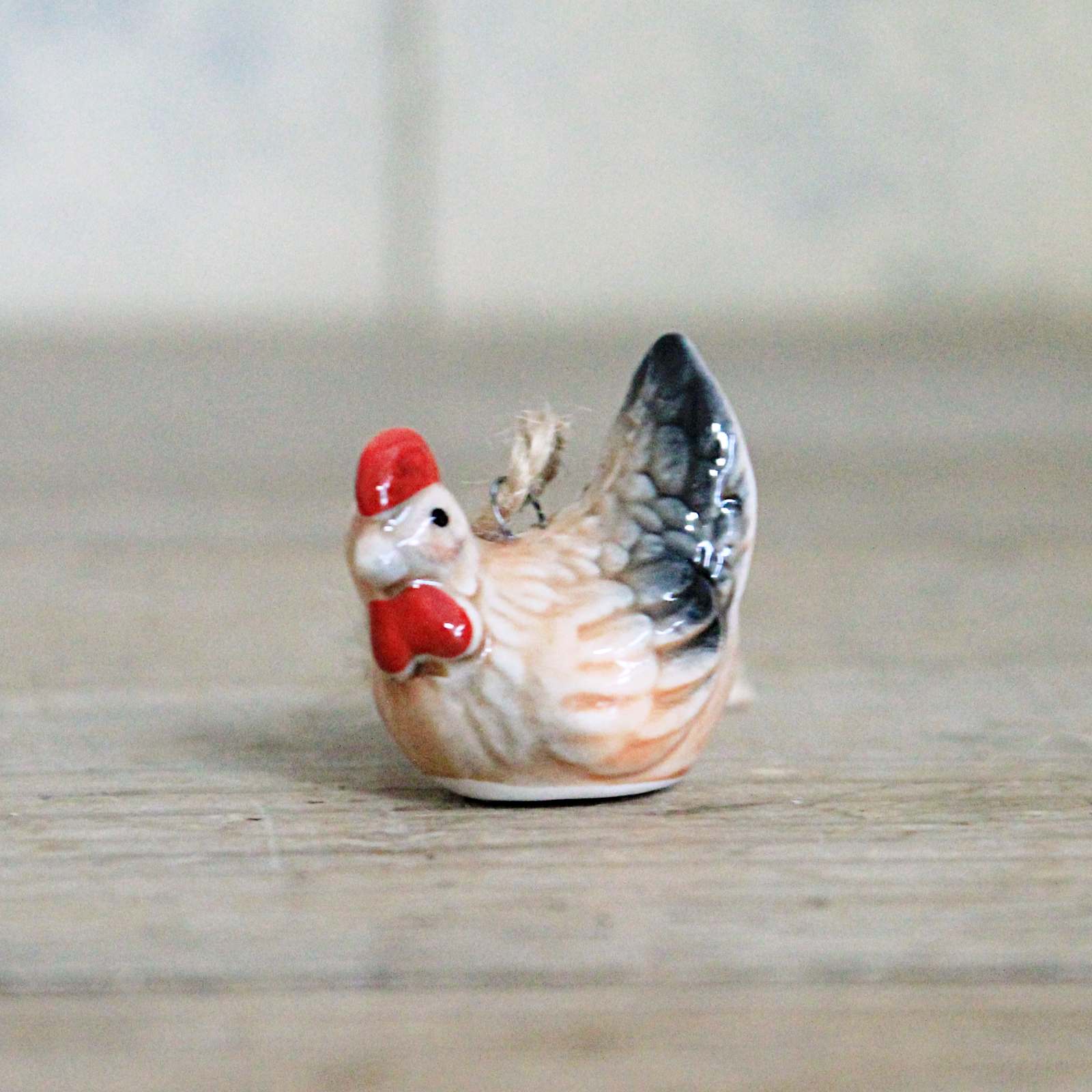 Ceramic Chicken Easter Decoration