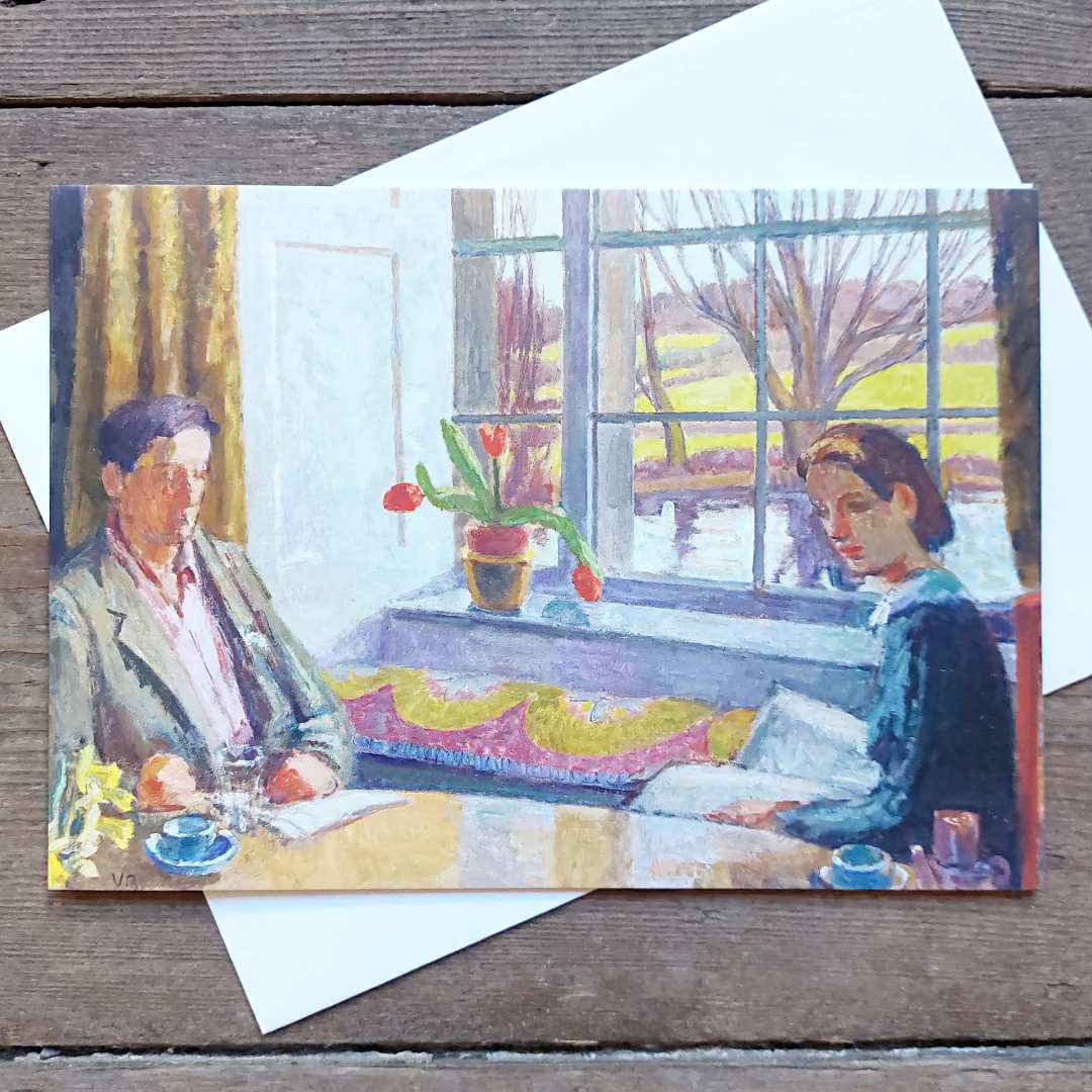 The Dining Room Window at Charleston - Vintage Greeting Card