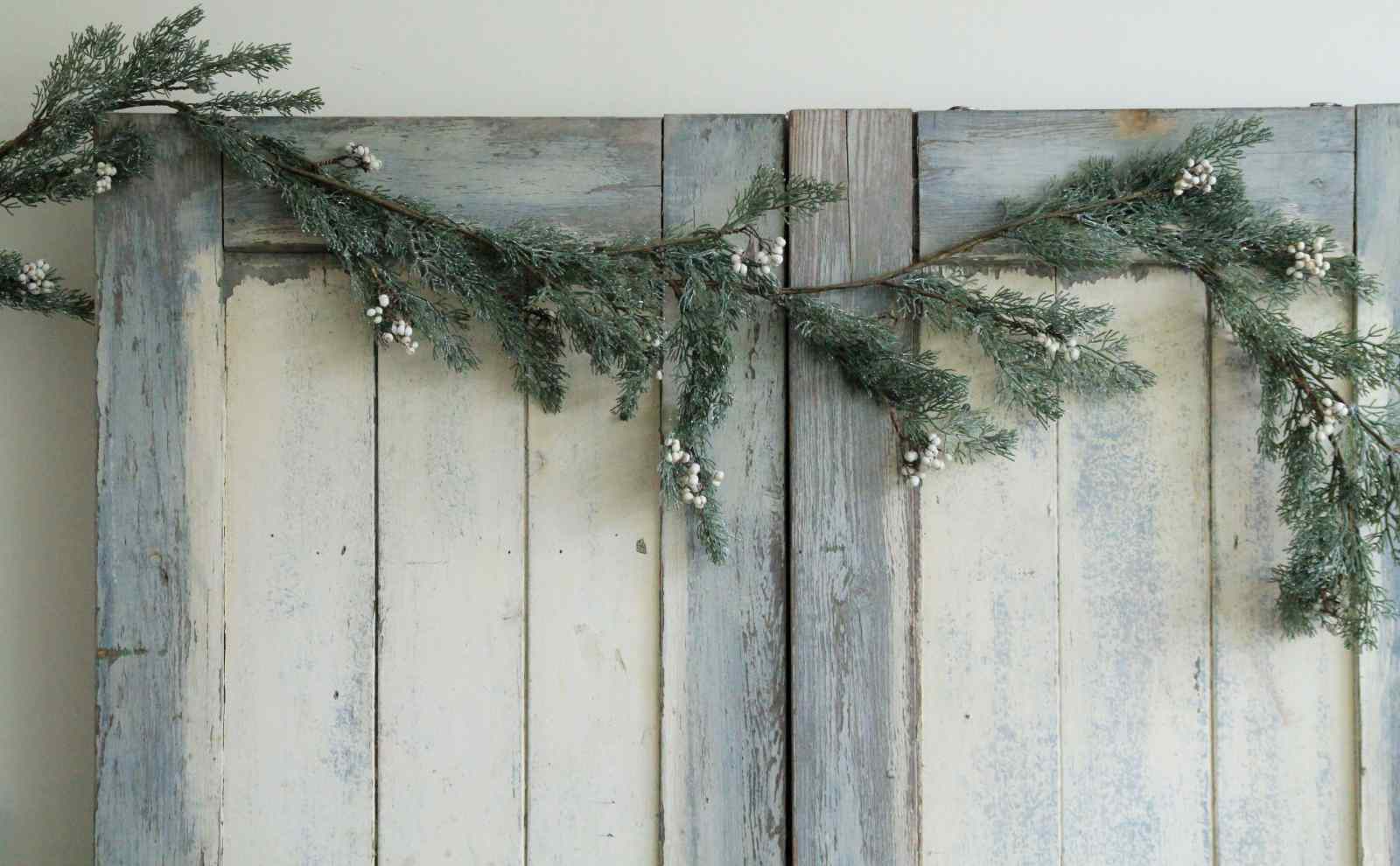 Christmas Garland - White Berries