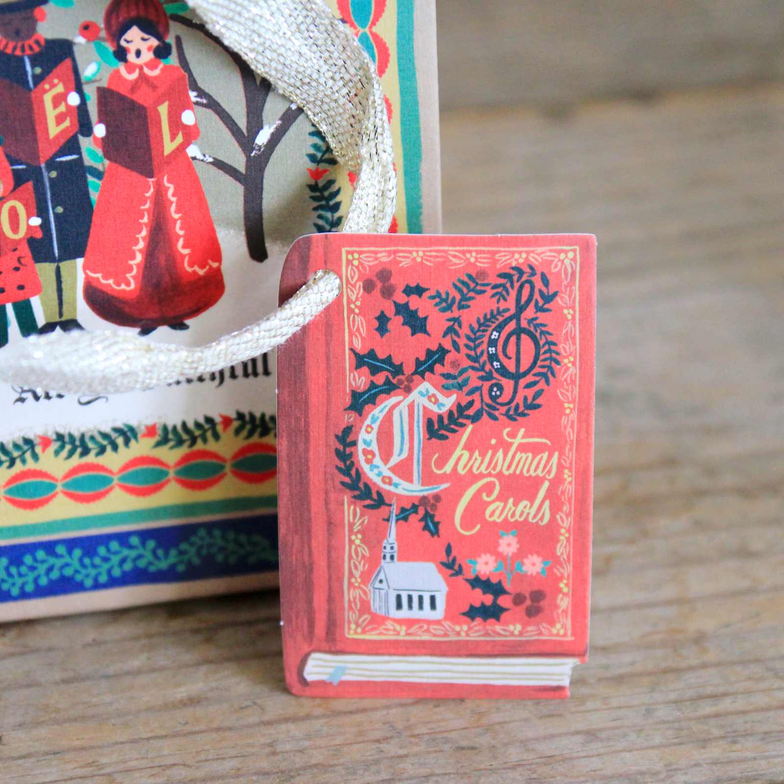 Christmas Carols Gift Bag - Extra Small