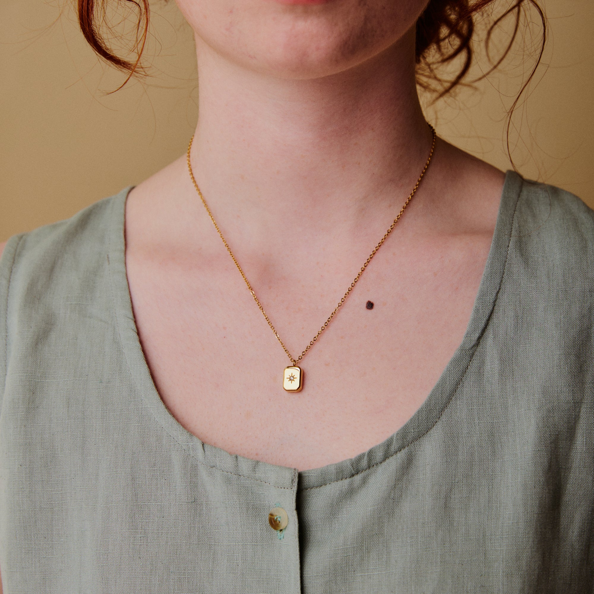 Gold plated Clementine Necklace