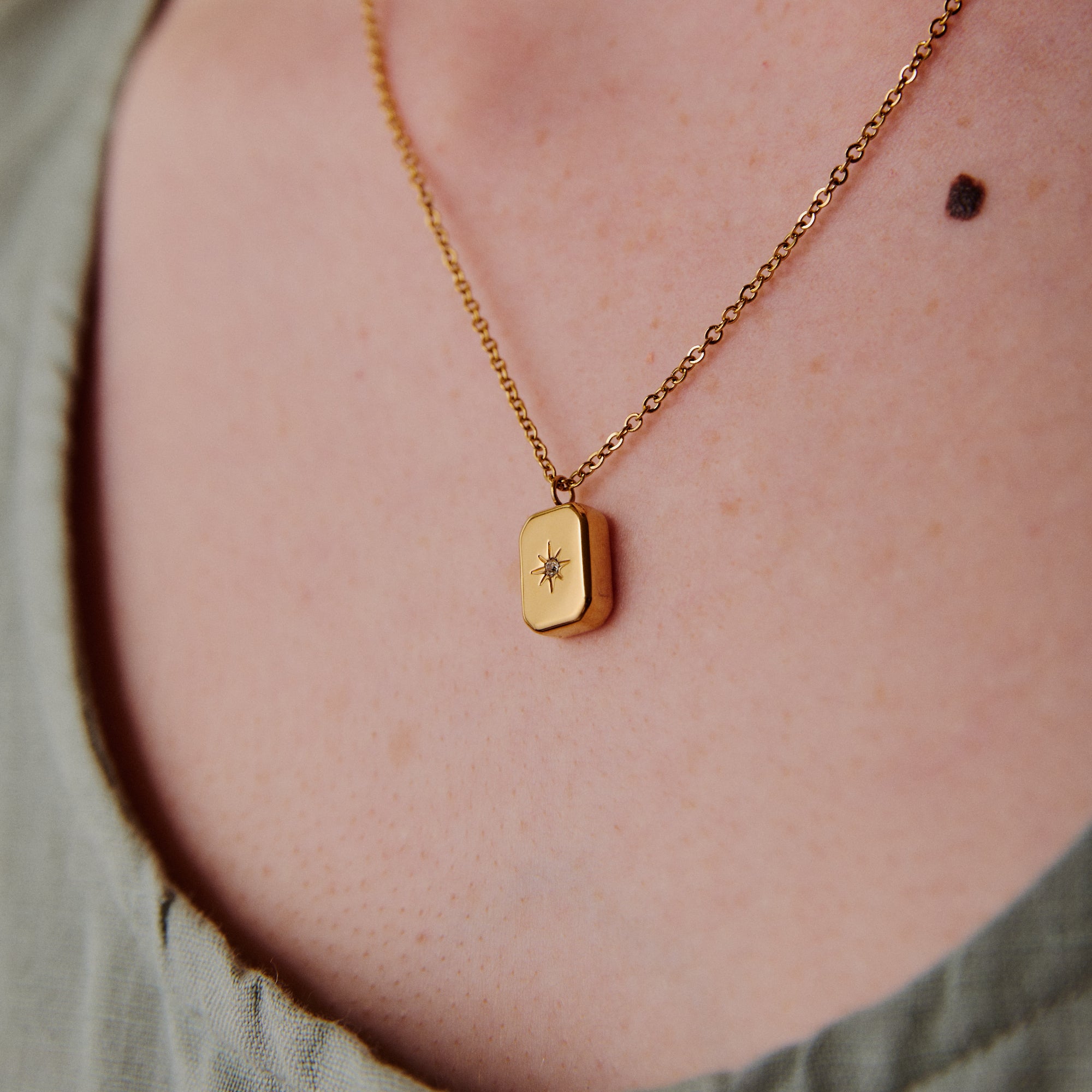 Gold plated Clementine Necklace