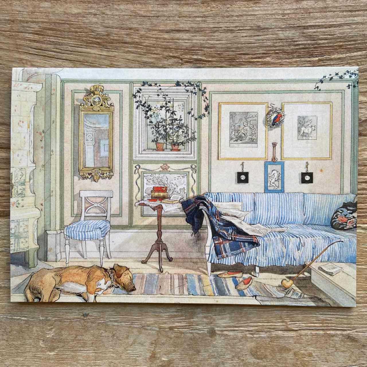 Carl Larsson - Cosy Corner Vintage Card 