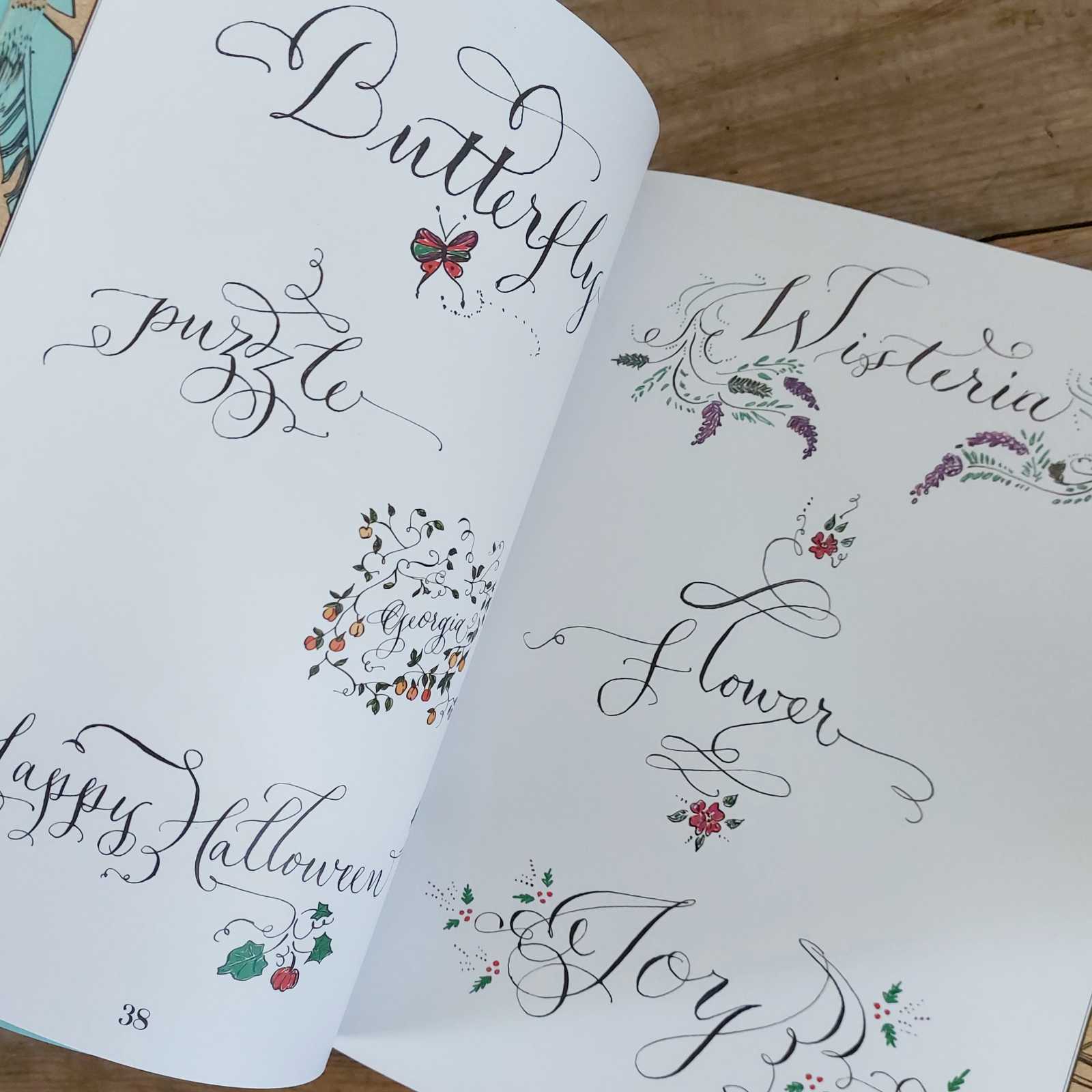 Calligraphy book Creative Lettering and Beyond