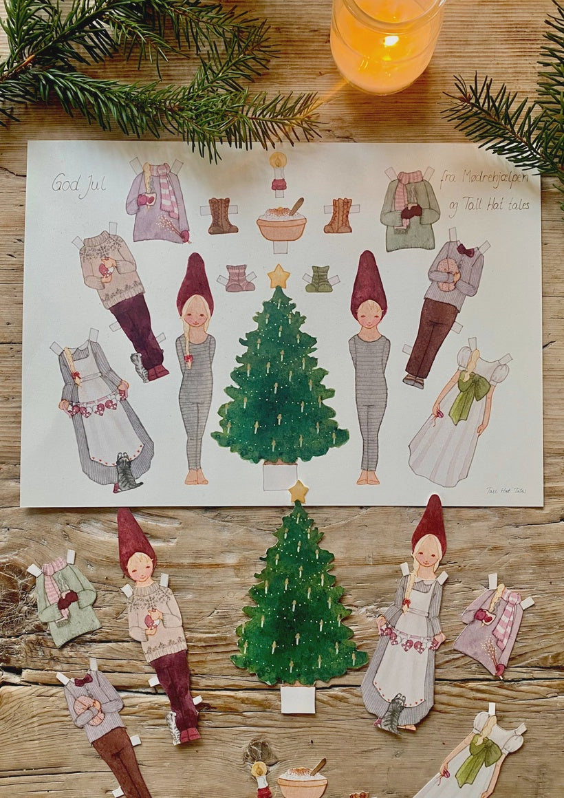 Decoupages - Dress Up For Christmas