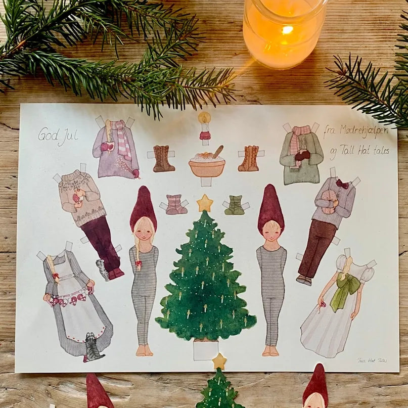 Decoupages - Dress Up For Christmas