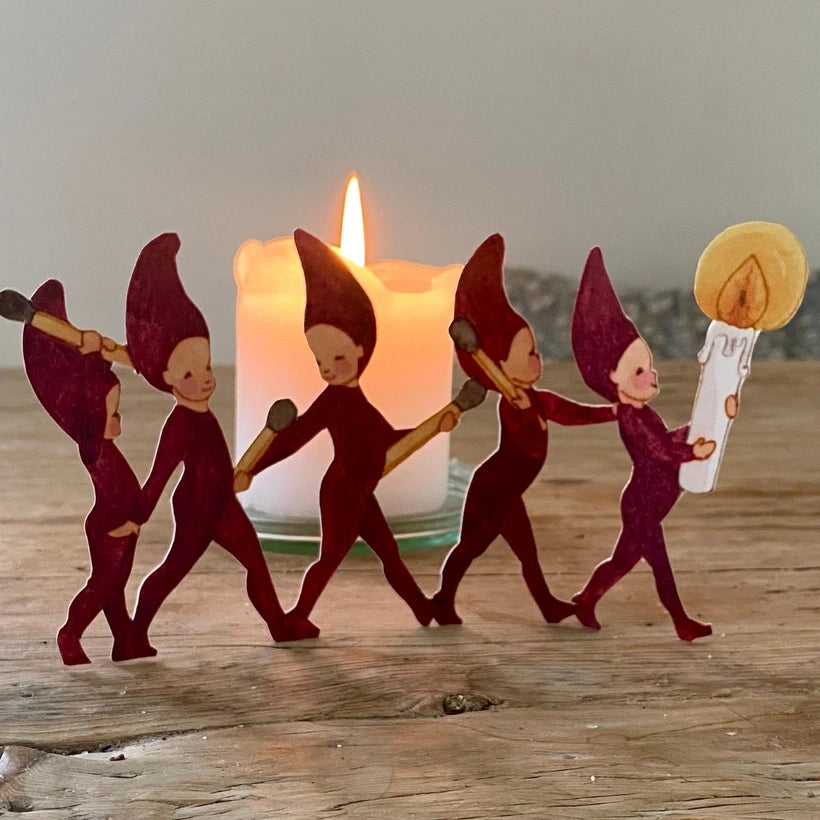 Decoupages - Matchstick Elves