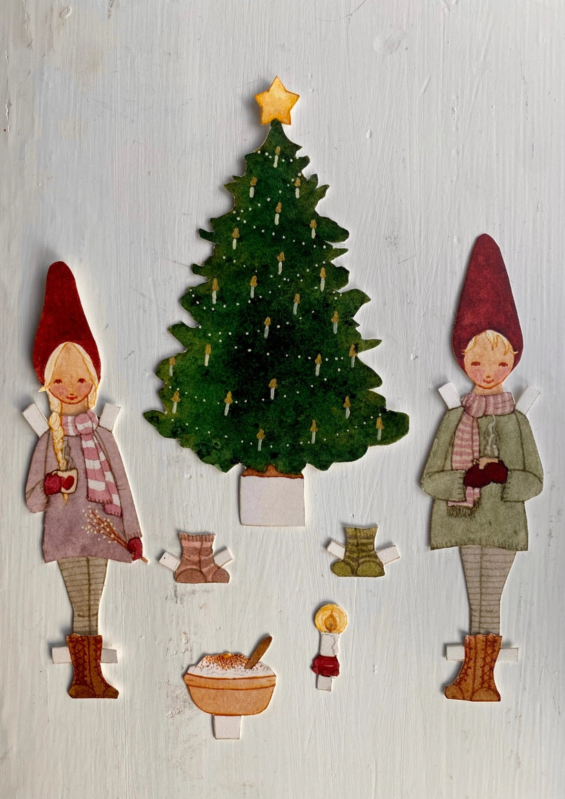 Decoupages - Dress Up For Christmas