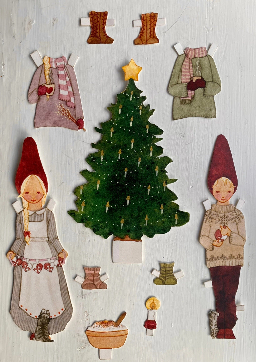 Decoupages - Dress Up For Christmas