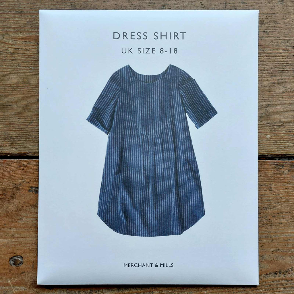The Dress Shirt paper Pattern by Merchant & Mills