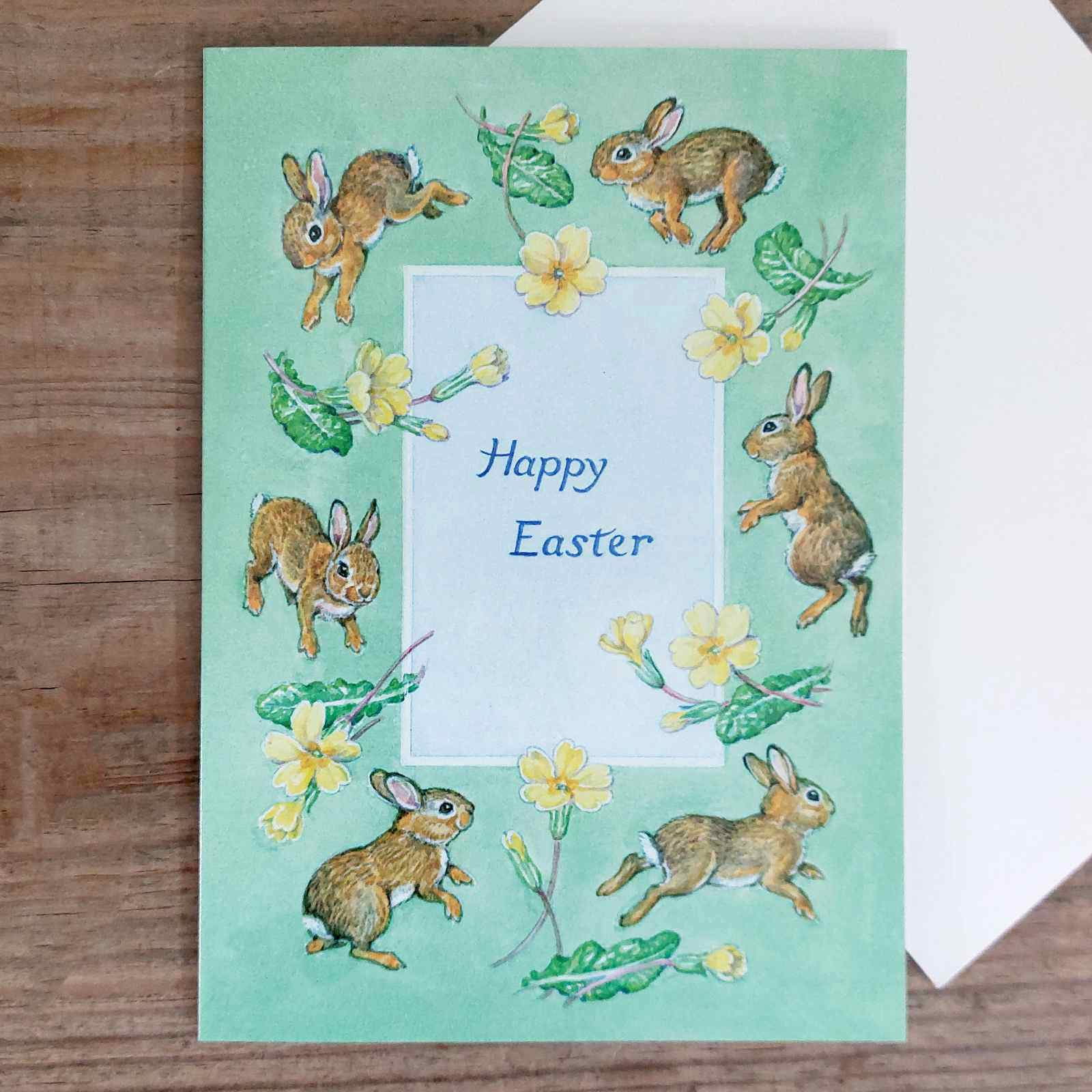 Easter Card Pack - Bunnies & Primroses