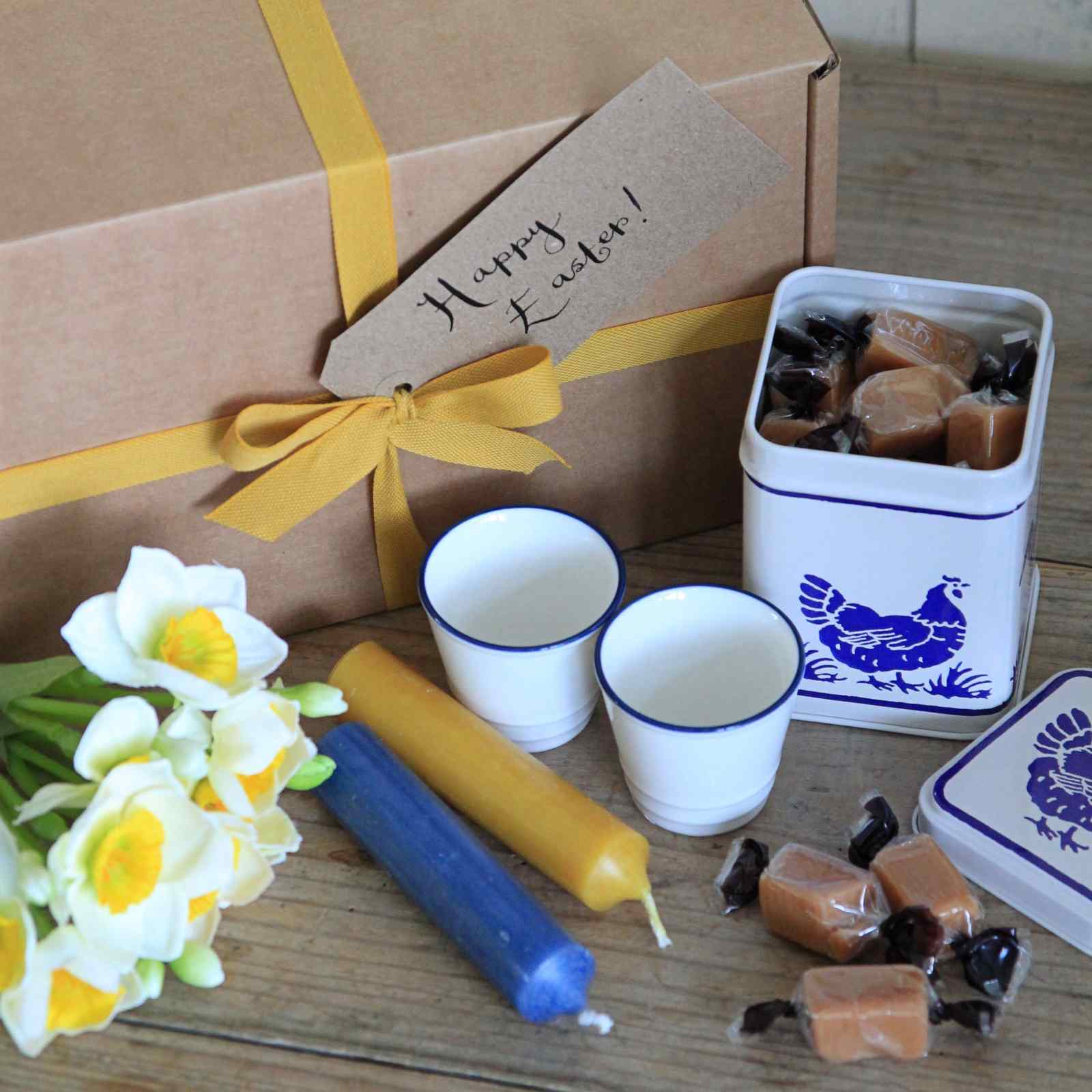 Easter Gift Box - Blue Hens