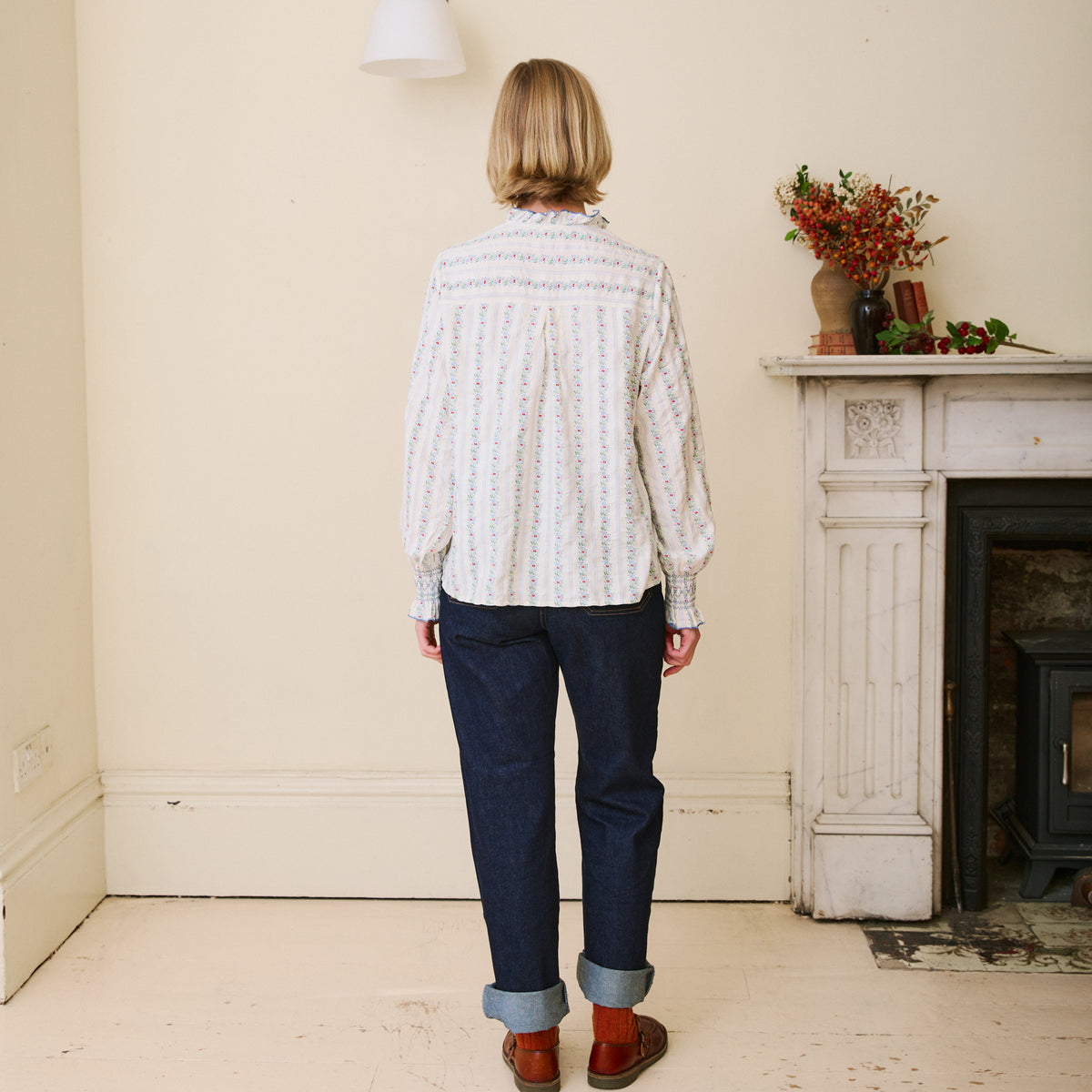 Dauphine Smocked Blouse
