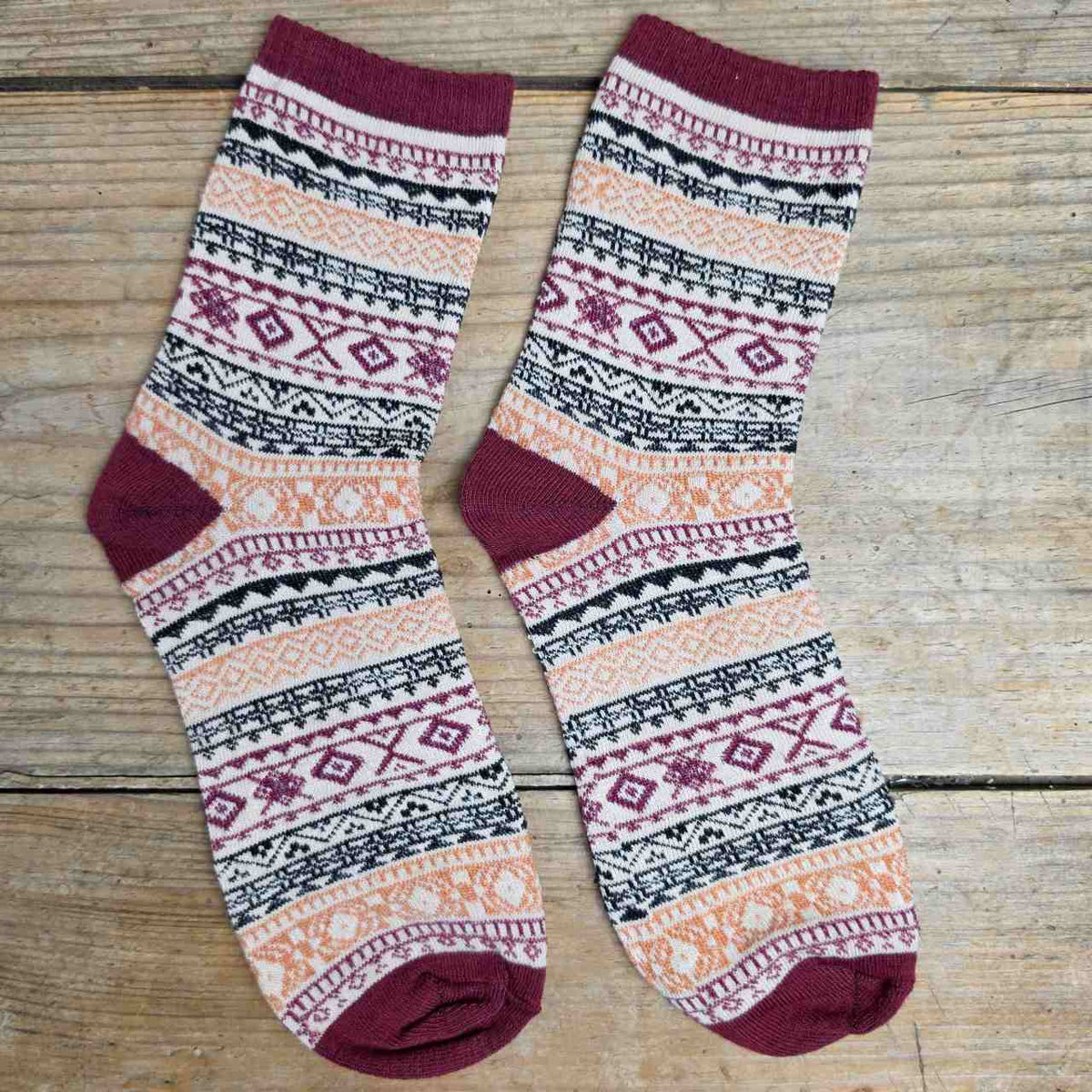 Women's Fair Isle Socks