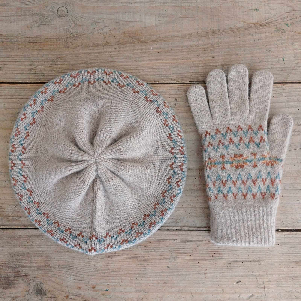 Fair Isle Wool Gloves