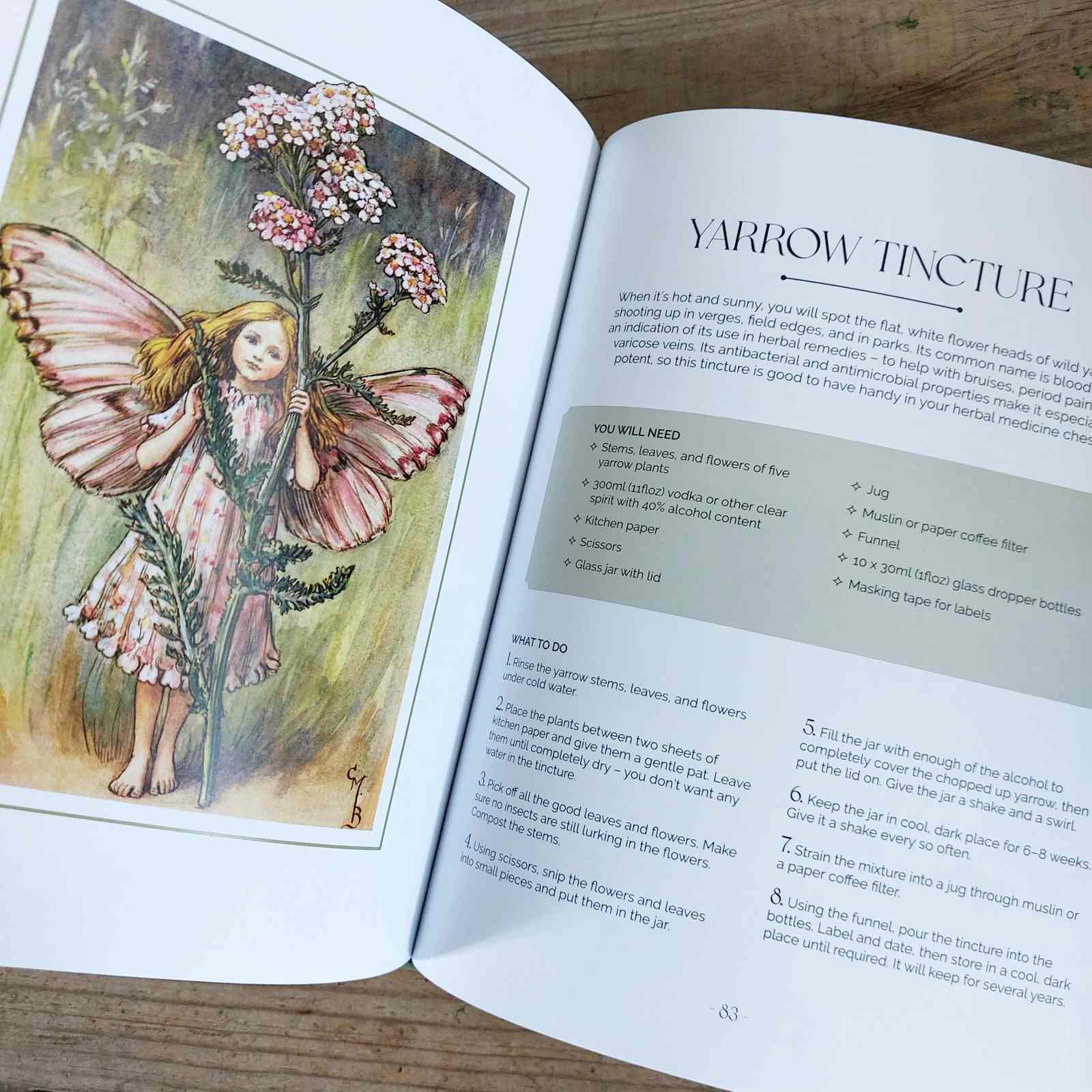Flower Fairies Herbal: Recipes and Remedies Book