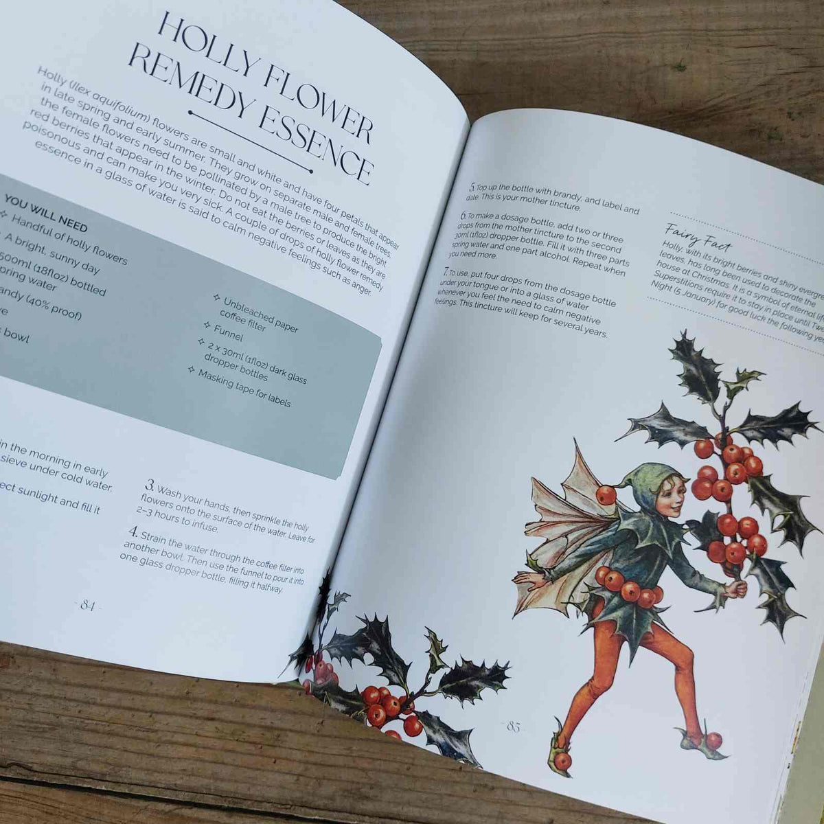 Flower Fairies Herbal: Recipes and Remedies Book