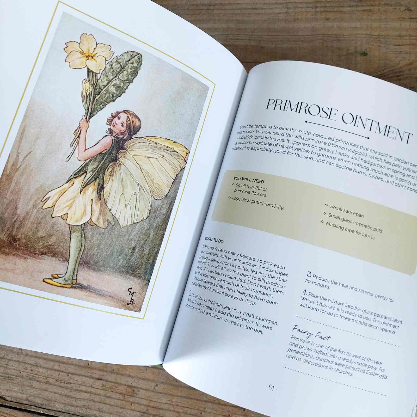 Flower Fairies Herbal: Recipes and Remedies Book