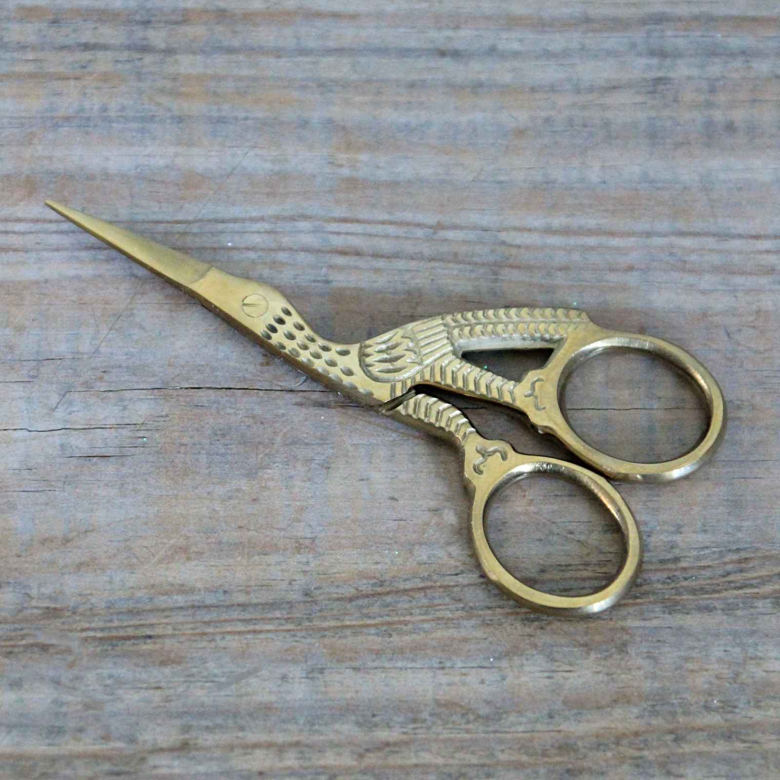 Gold Bird Sewing Scissors