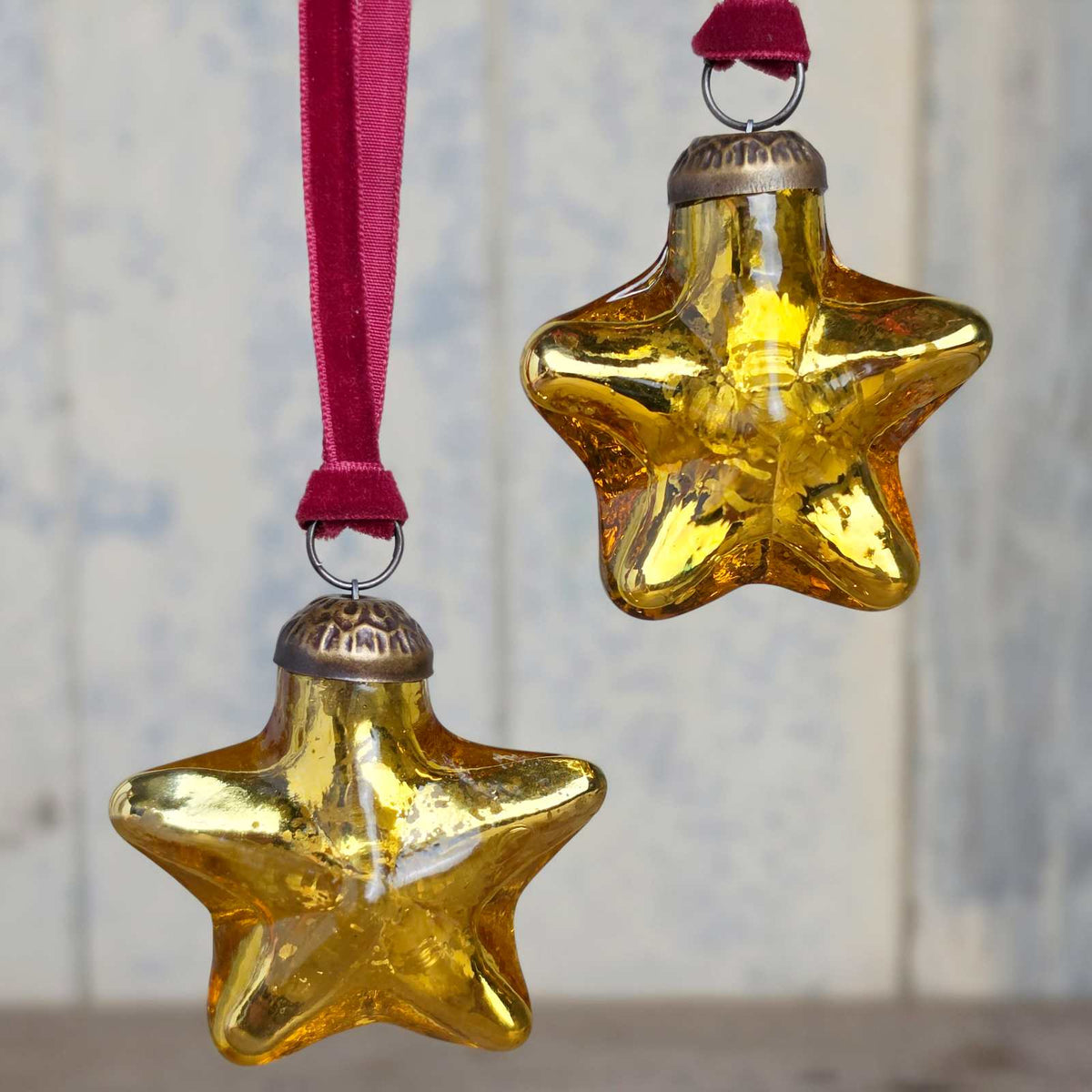 Antique Gold Star Decoration