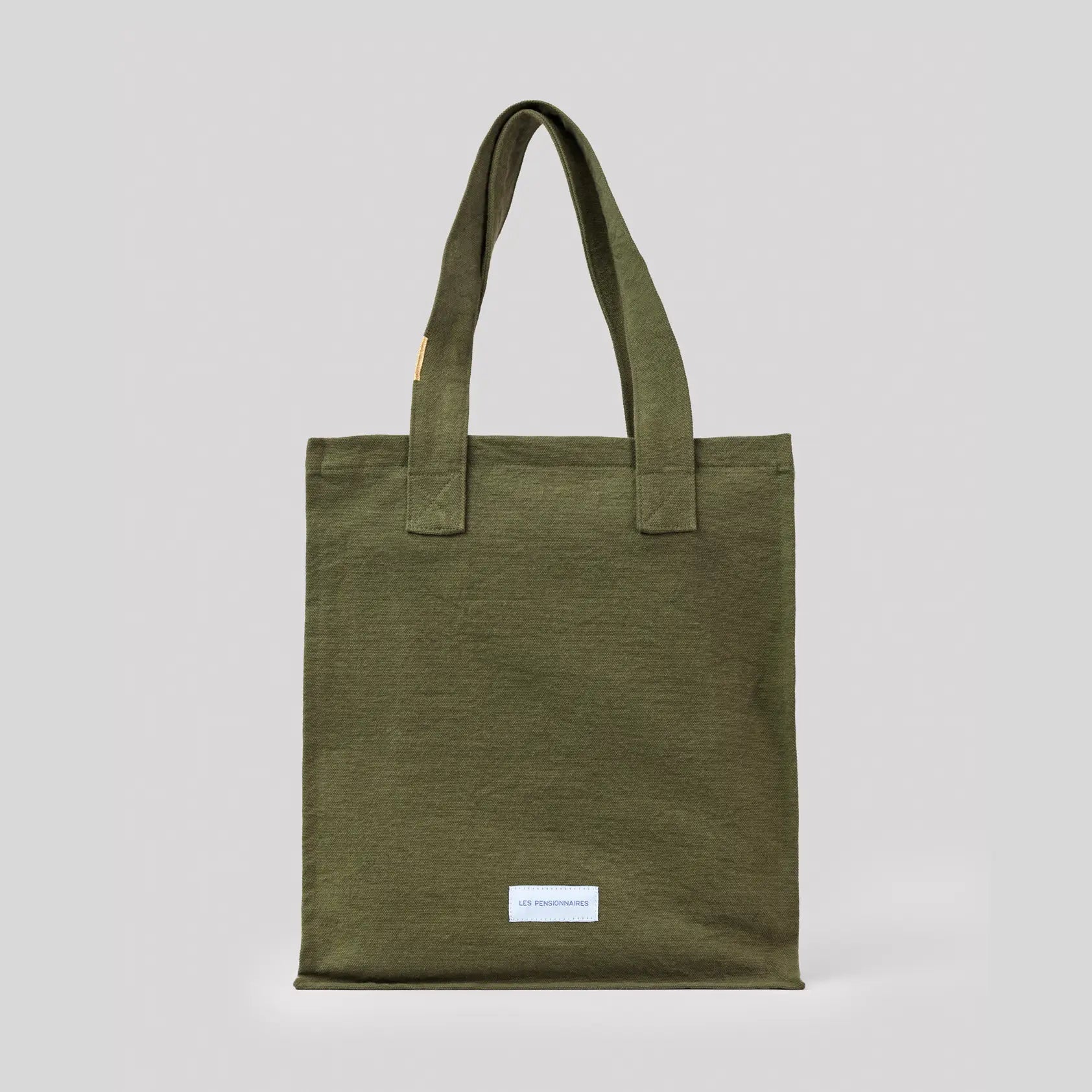 Canvas Tote Bag - Caper Green, by Les Pensionnaires