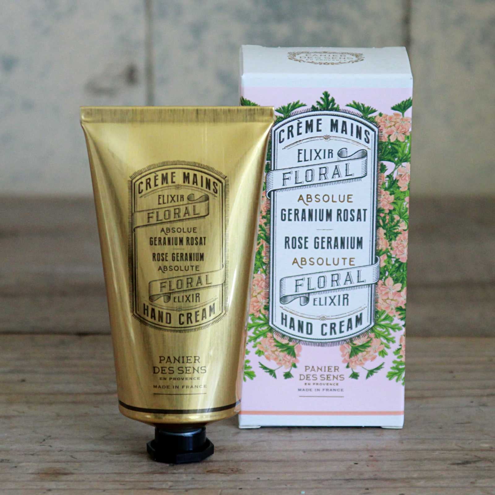 Rose Geranium Hand Cream 75ml by Panier des Sens
