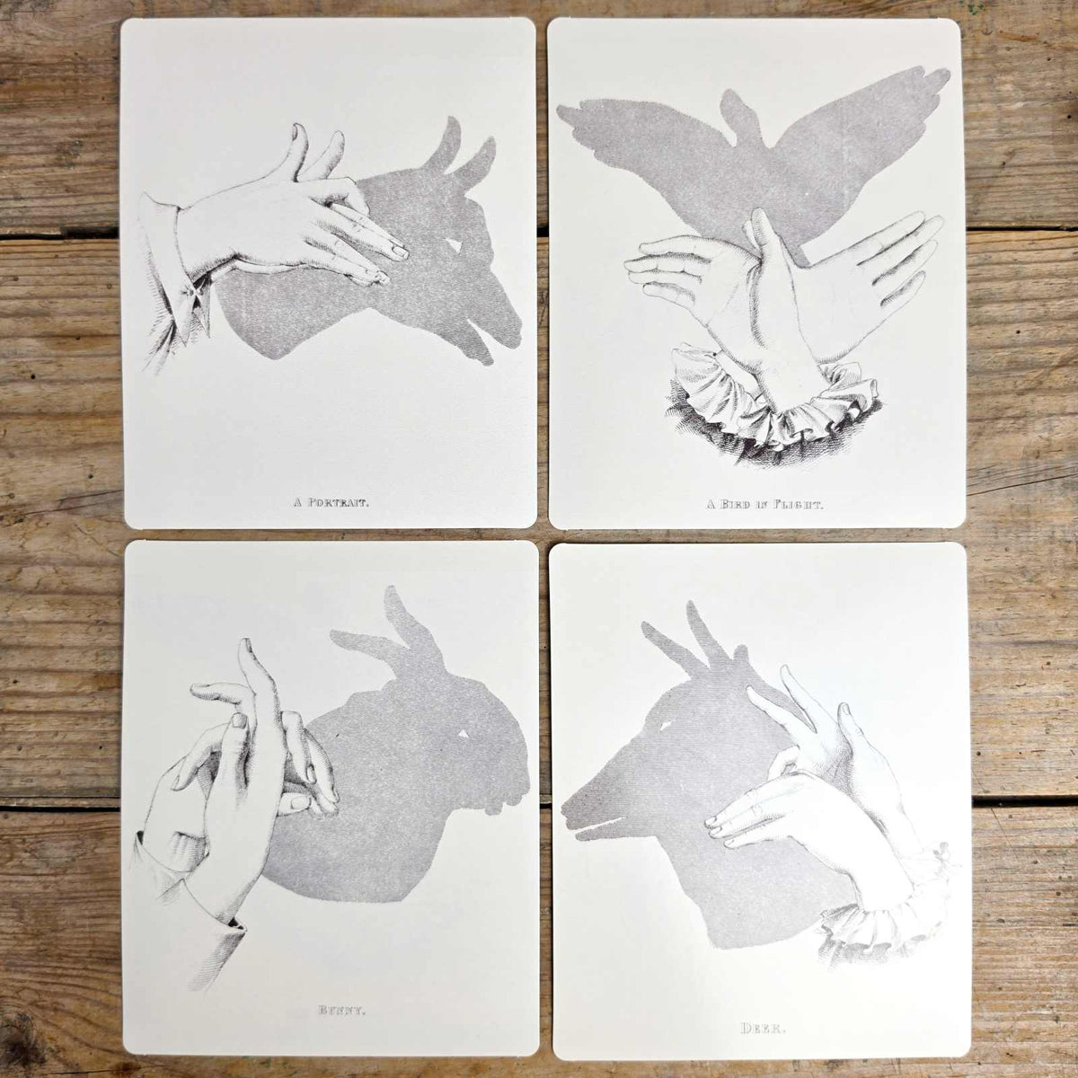 Hand Shadow Cards game