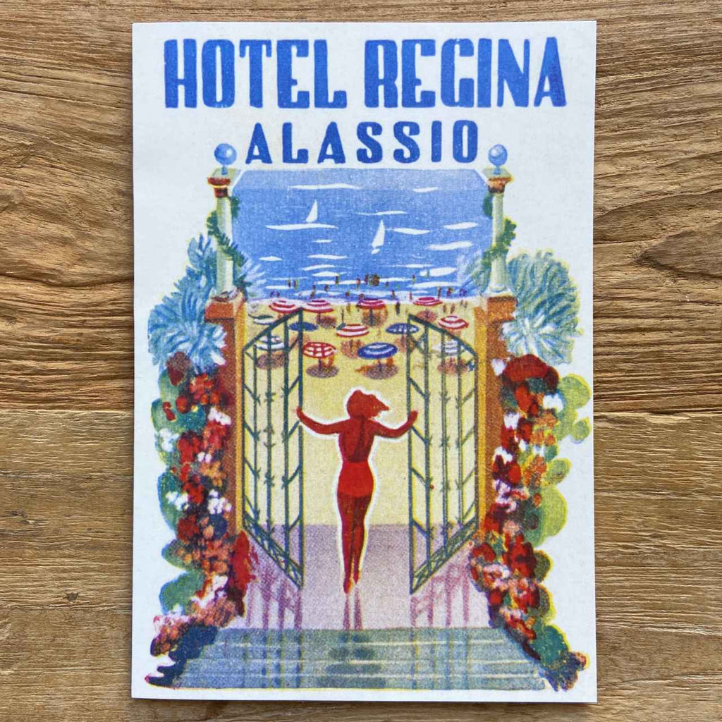 Hotel Regina Greeting Card