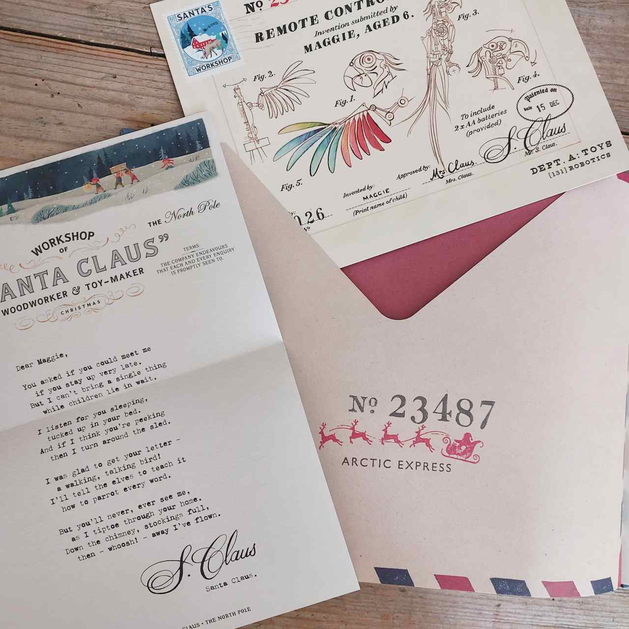 Letters From The North Pole by Annie Atkins