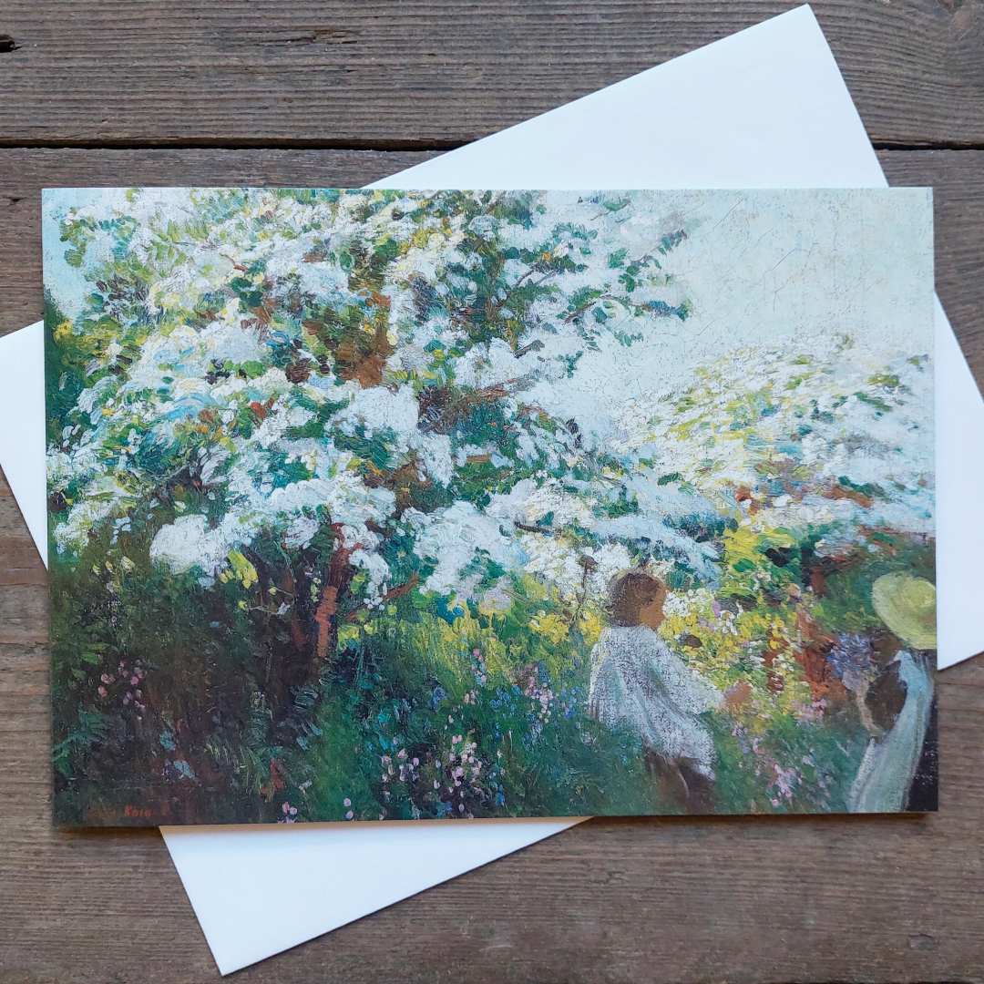 May Day - Vintage Greeting Card by Laura Knight