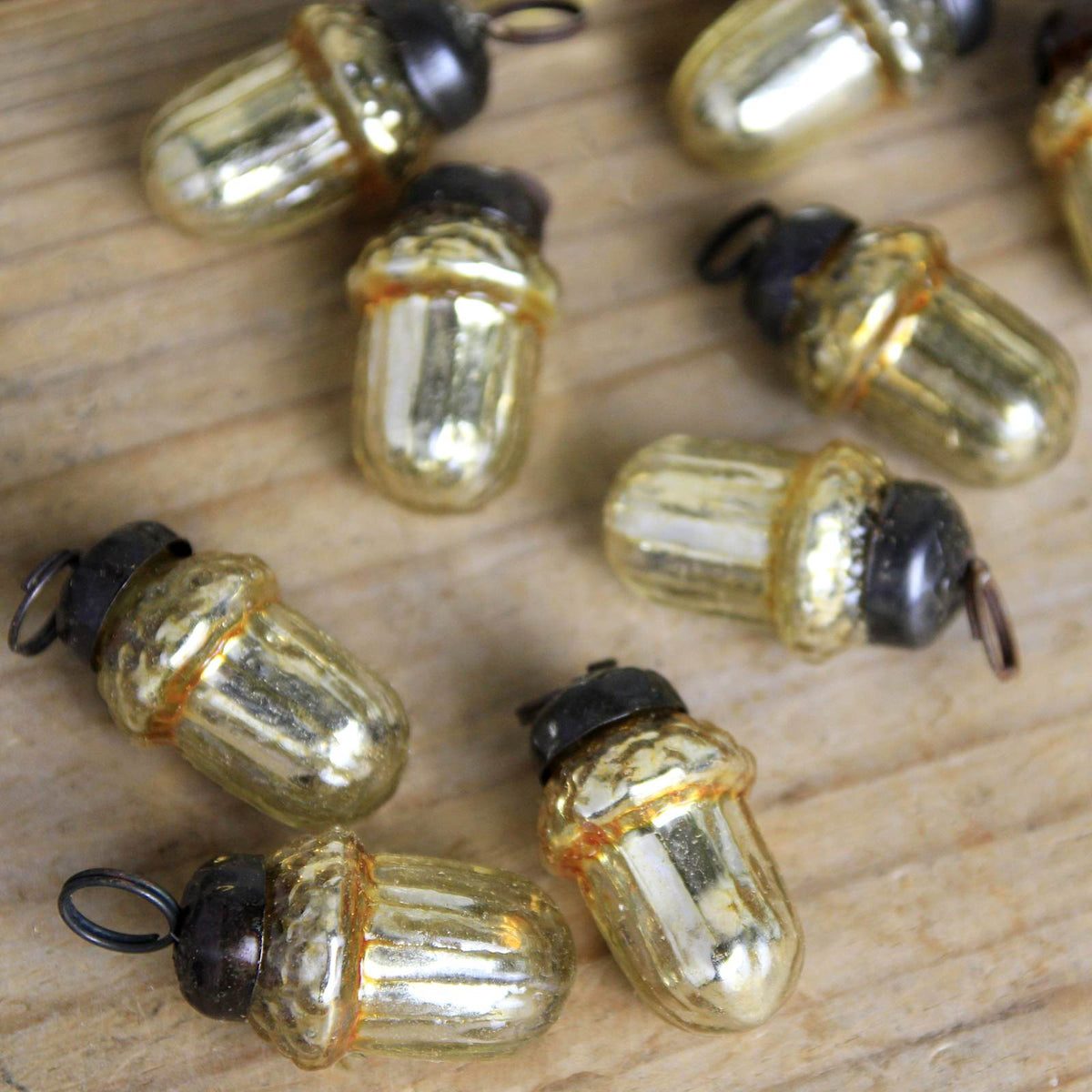 Mini Gold Acorn Decoration