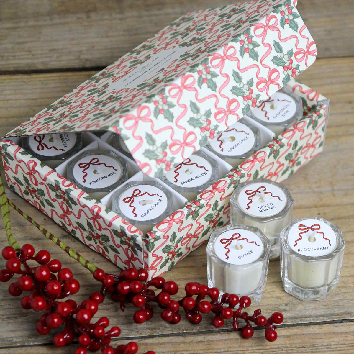 Mini Advent Scented Candle Set