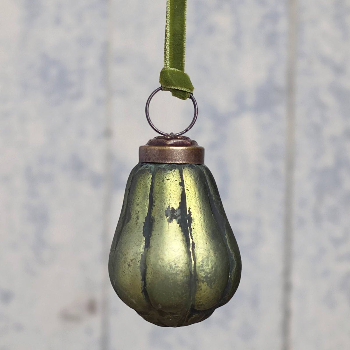Green Mini Pear Decoration