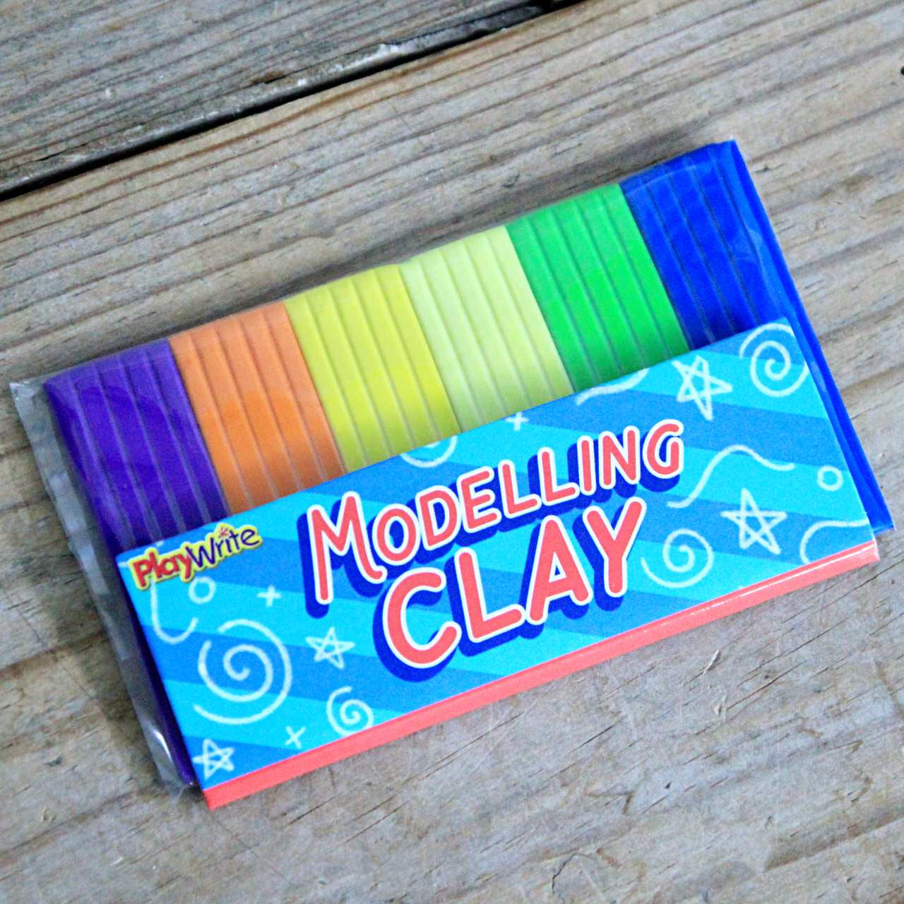 Modelling Clay - 6 Colours party bags stocking fillers