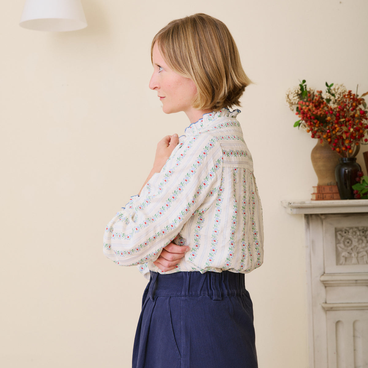Dauphine Smocked Blouse