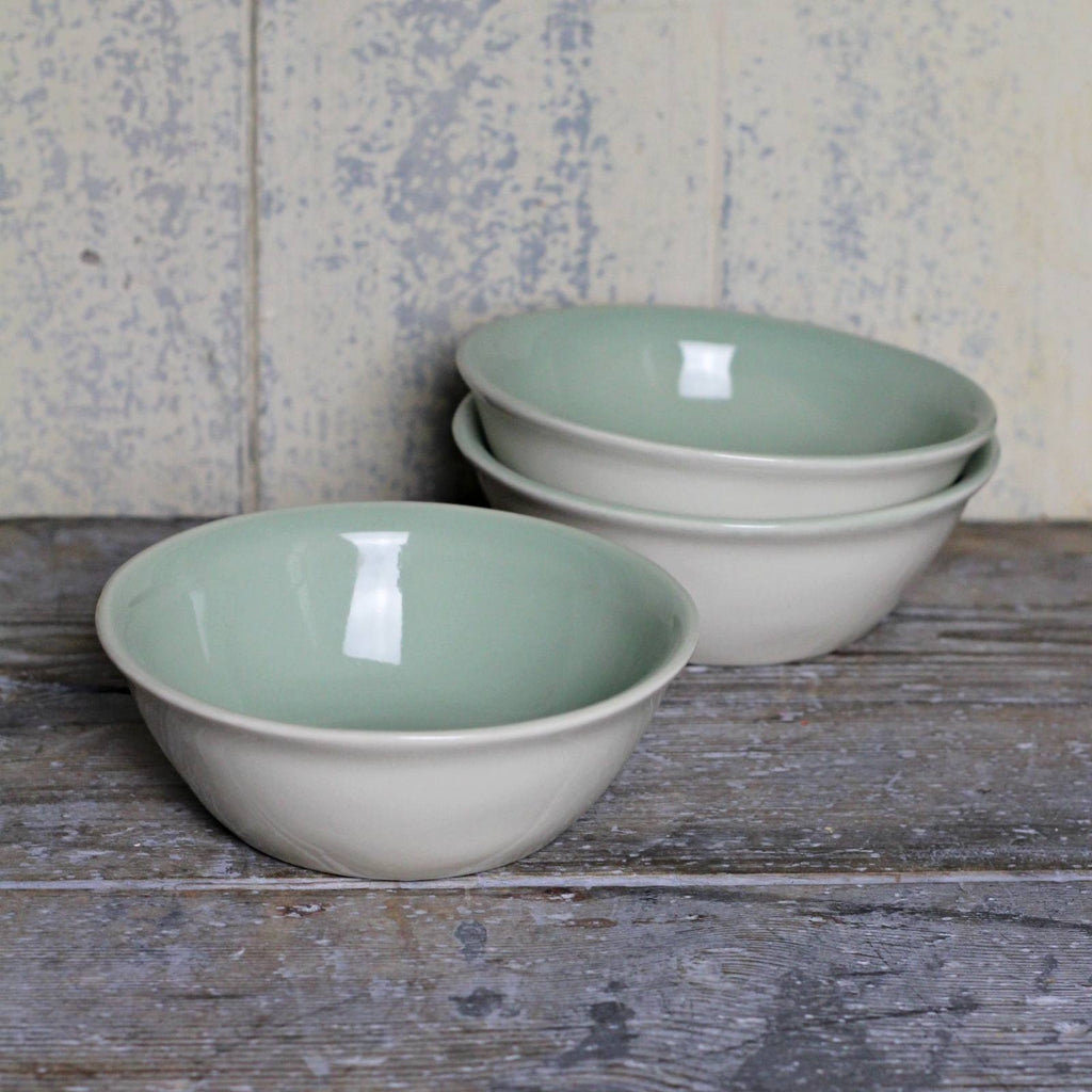 Sage Nibble bowl. Small ceramic bowl, ideal for olives, nuts and dips