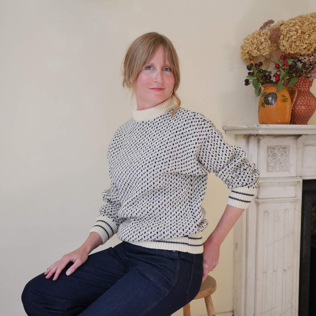 Traditional Nordic wool jumper